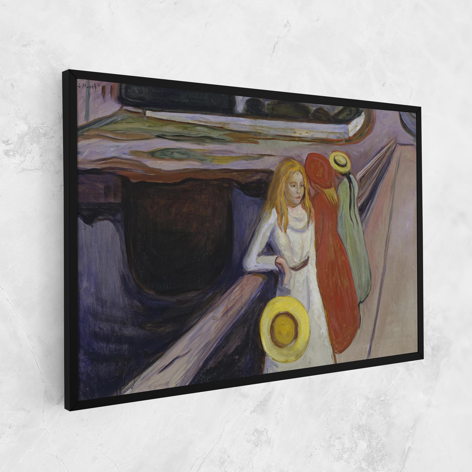 Tablou Canvas Bridge Girls mockup 1