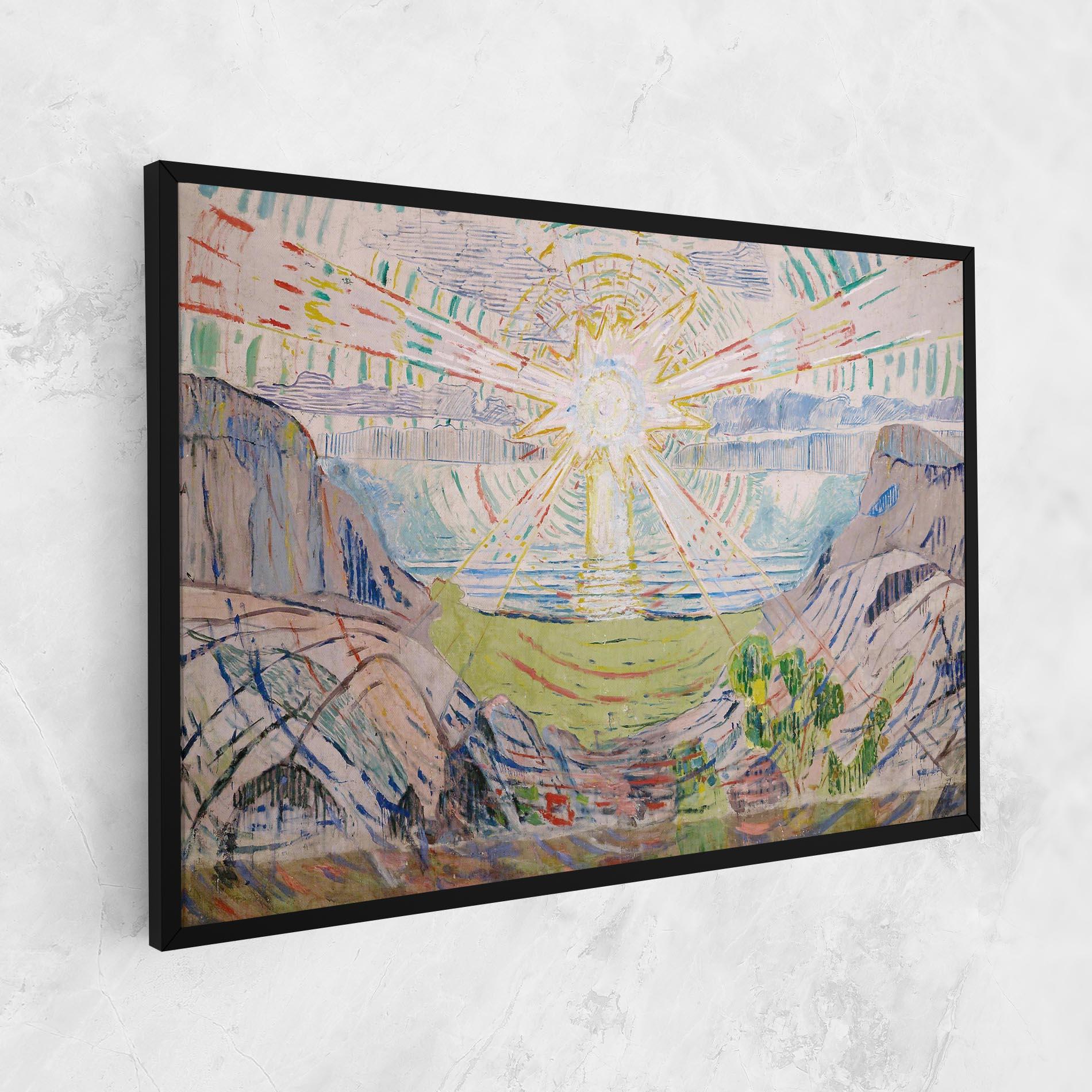 Tablou Canvas The Sun Art mockup 1