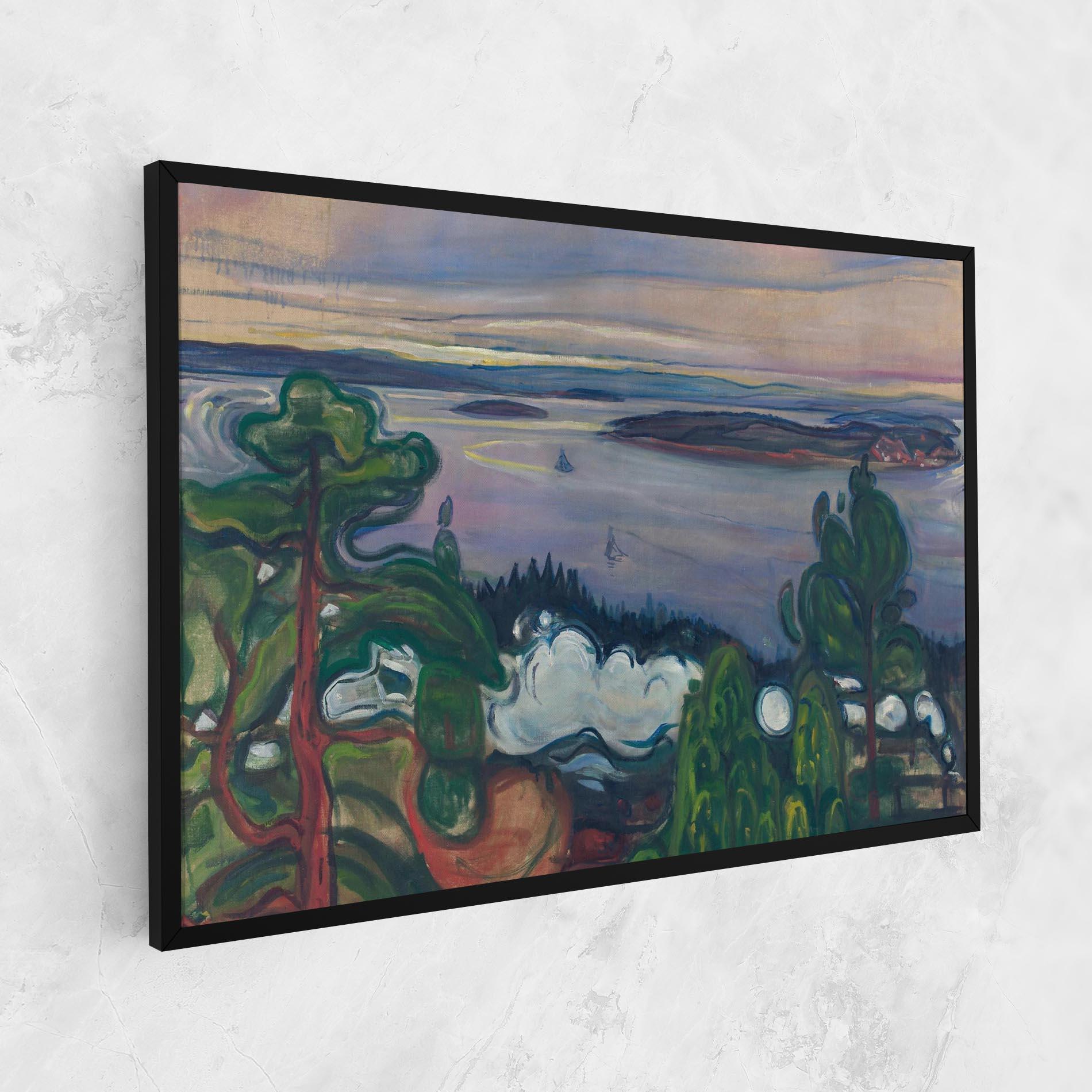 Tablou Canvas Train Smoke mockup 1