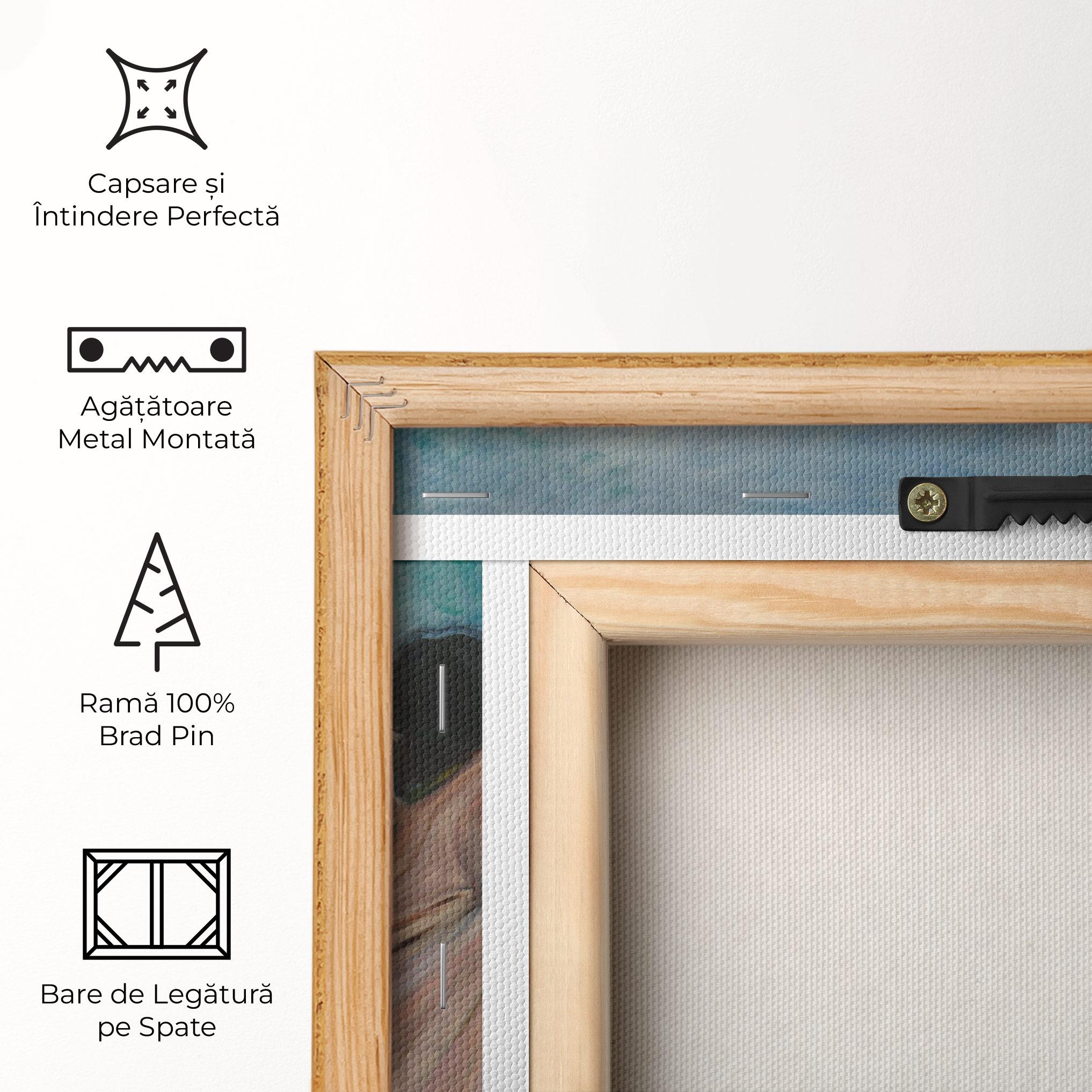 Tablou Canvas Girls On The Bridge mockup 5