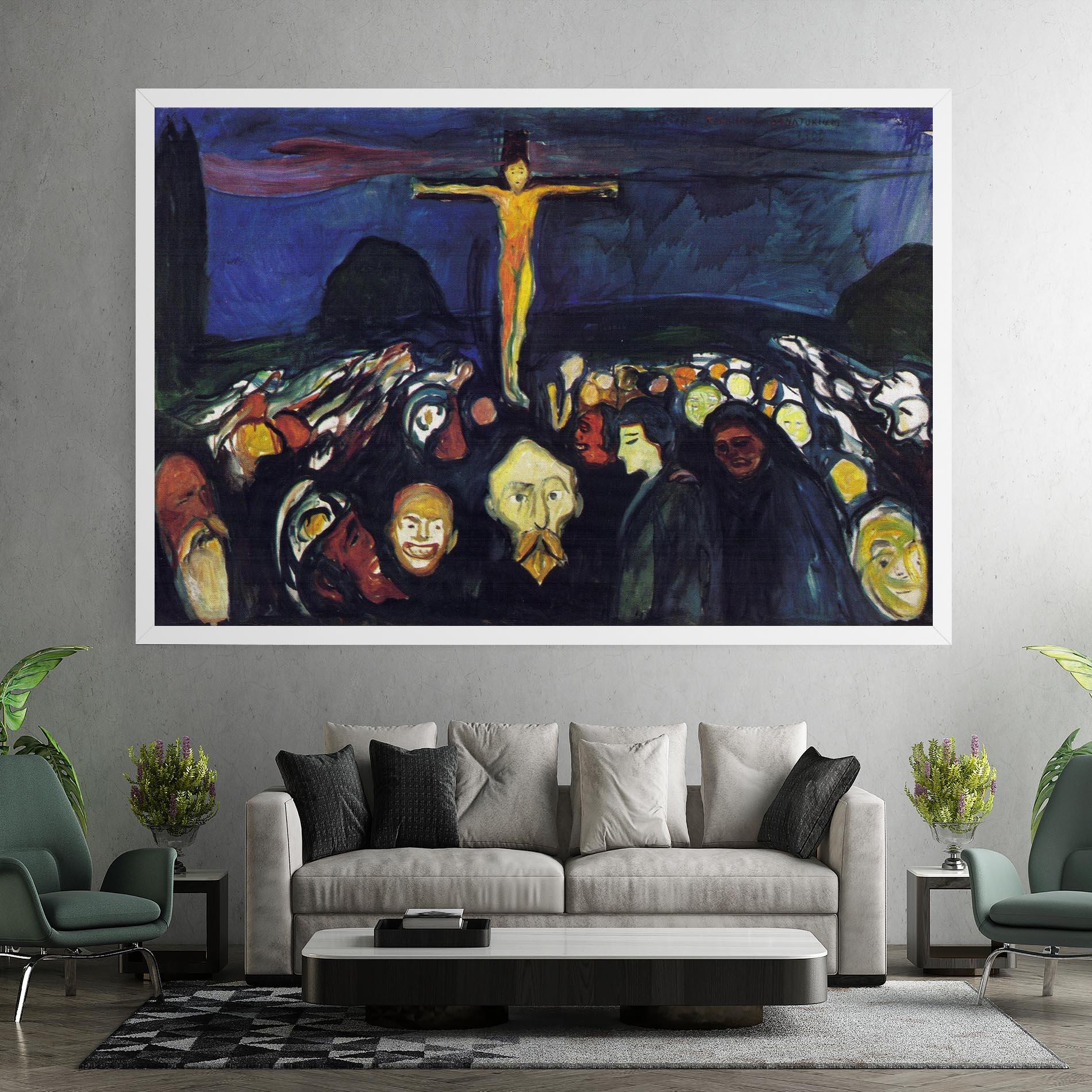 Tablou Canvas Golgotha mockup 7