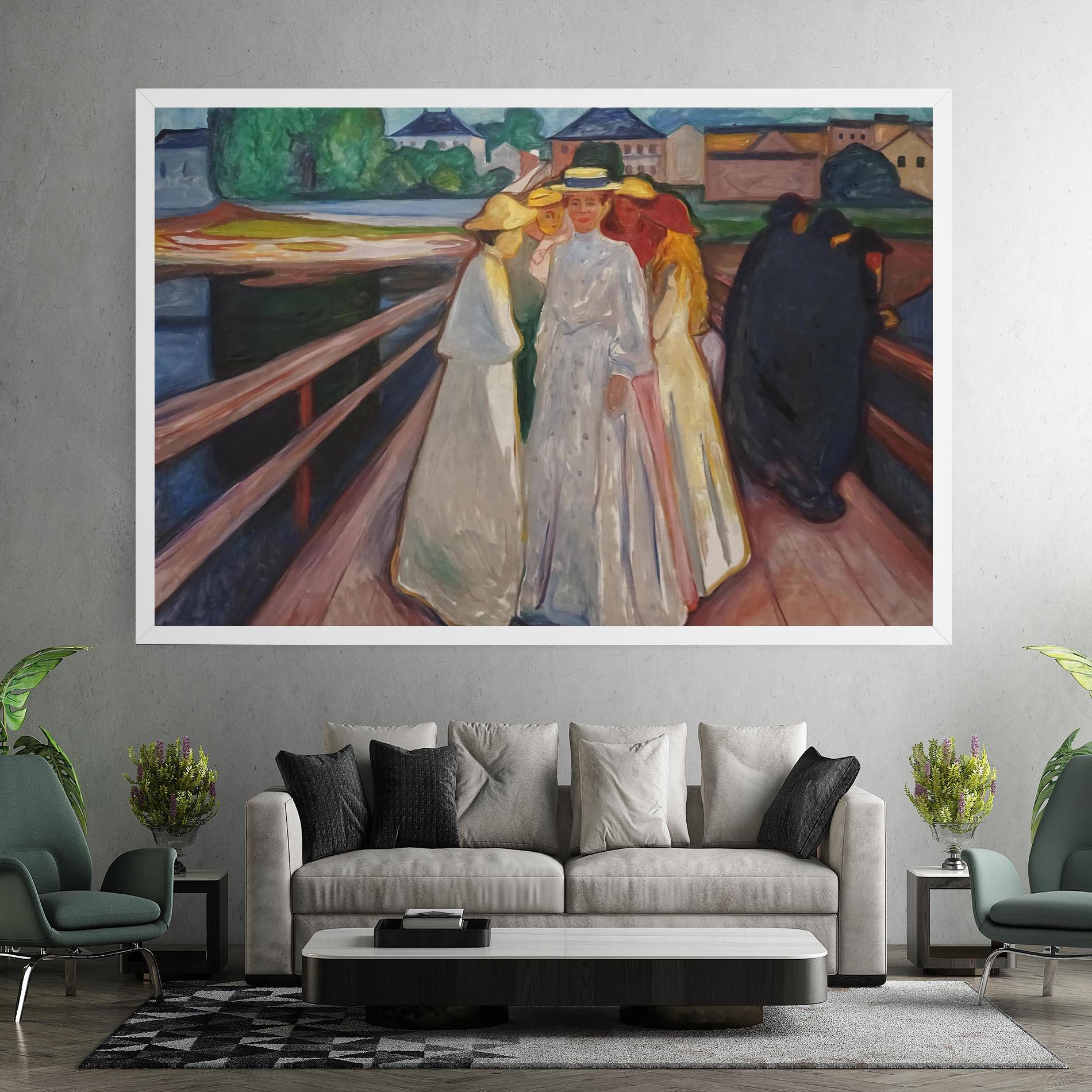 Tablou Canvas Munch Art mockup 7