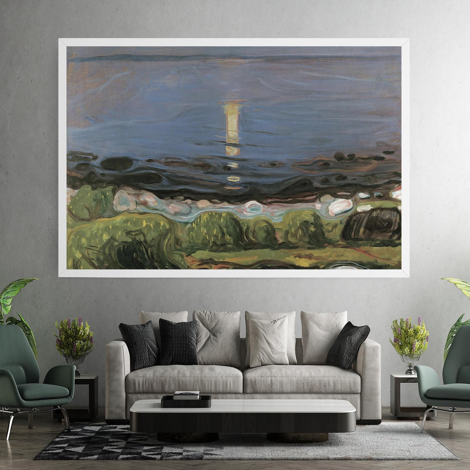 Summer Night Beach mockup 7