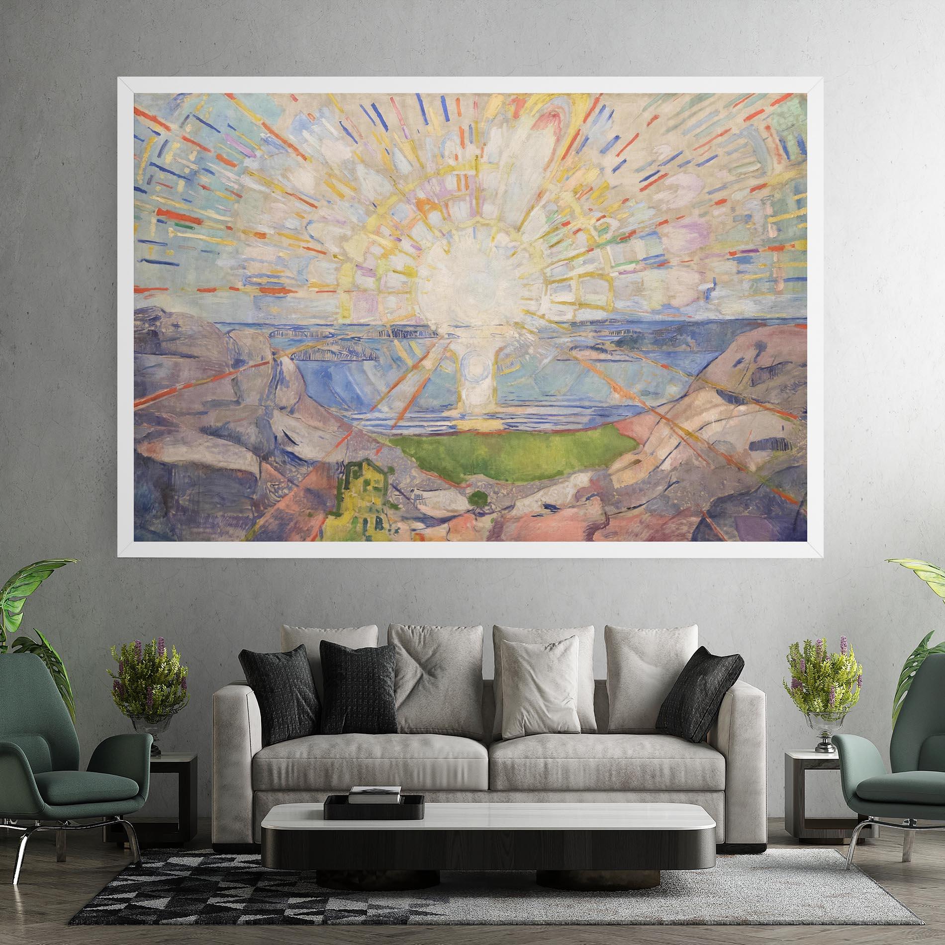 Tablou Canvas The Sun mockup 7