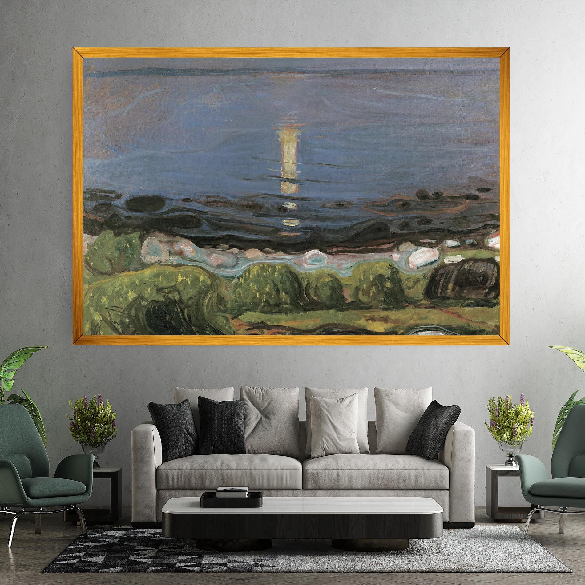 Summer Night Beach mockup 7