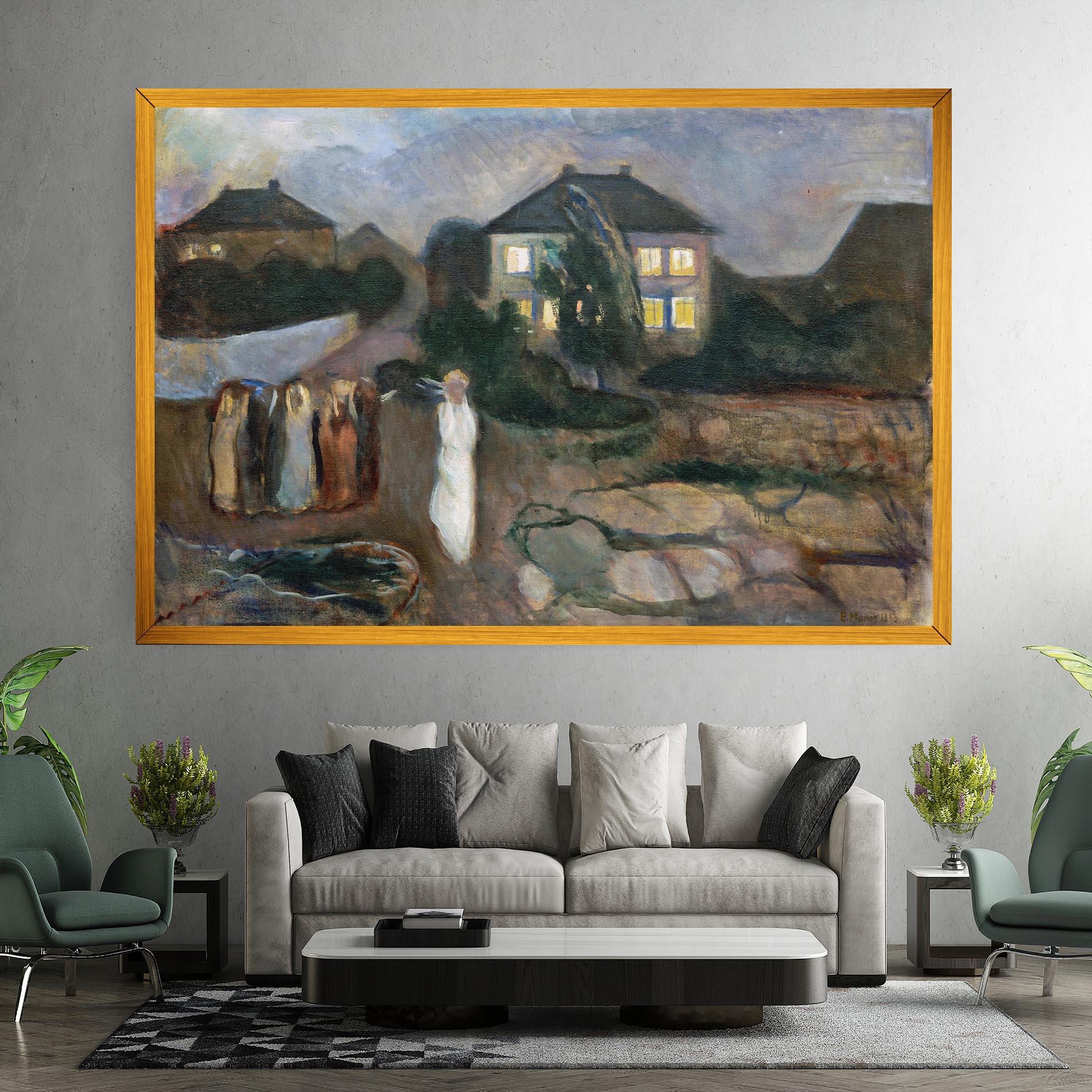 Tablou Canvas The Storm mockup 7