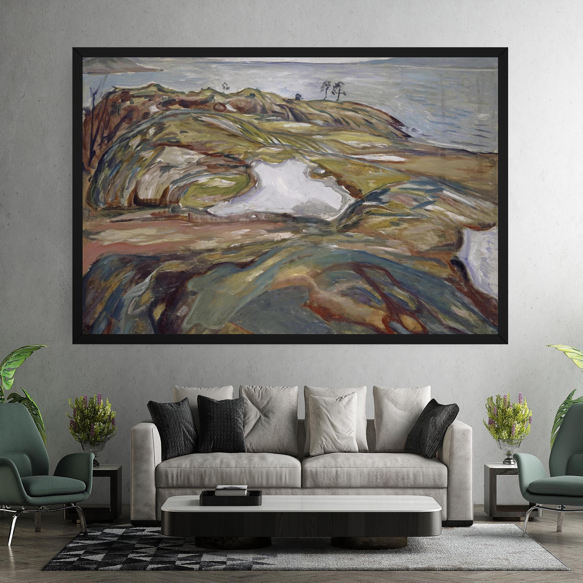 Tablou Canvas Coastal Landscape mockup 7