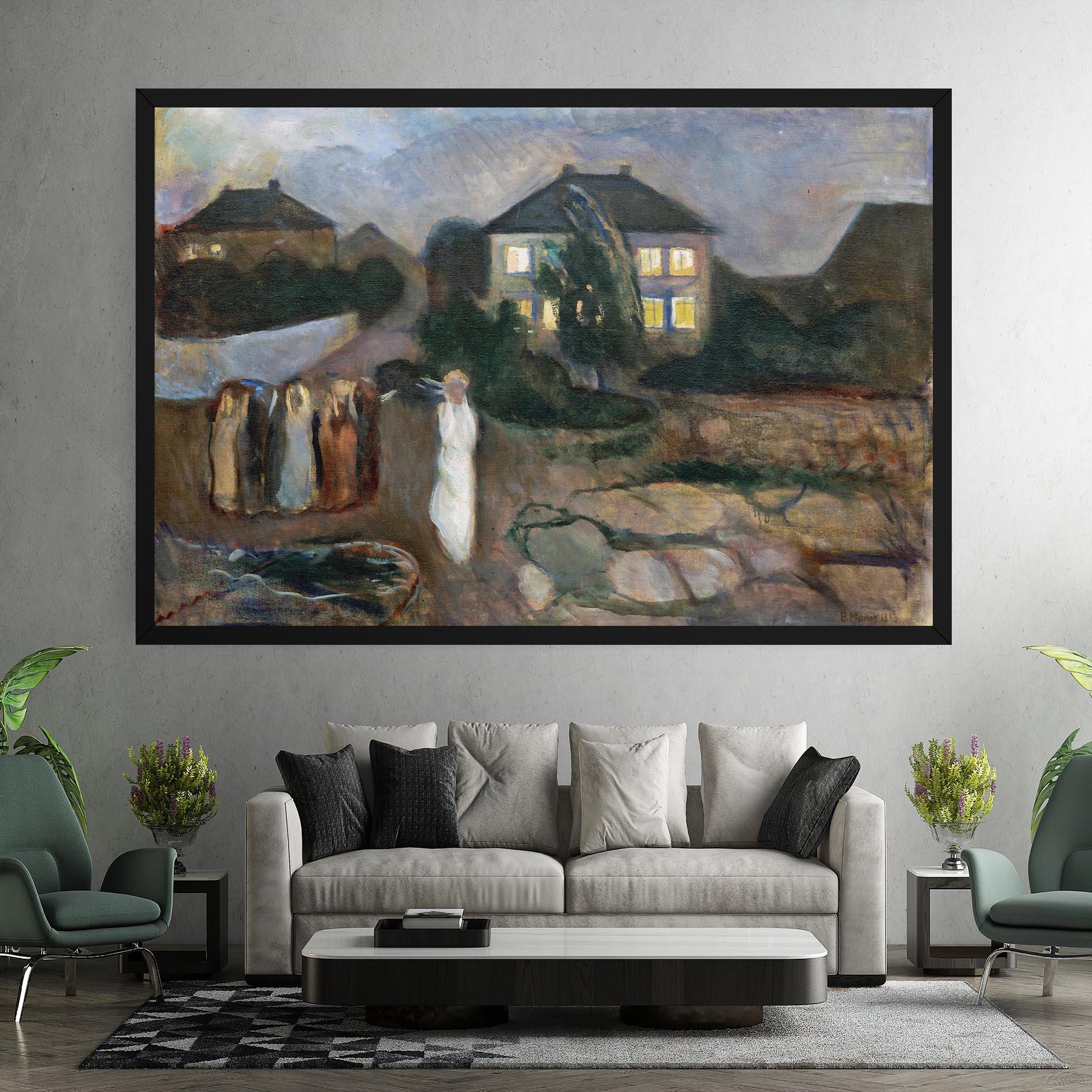 Tablou Canvas The Storm mockup 7