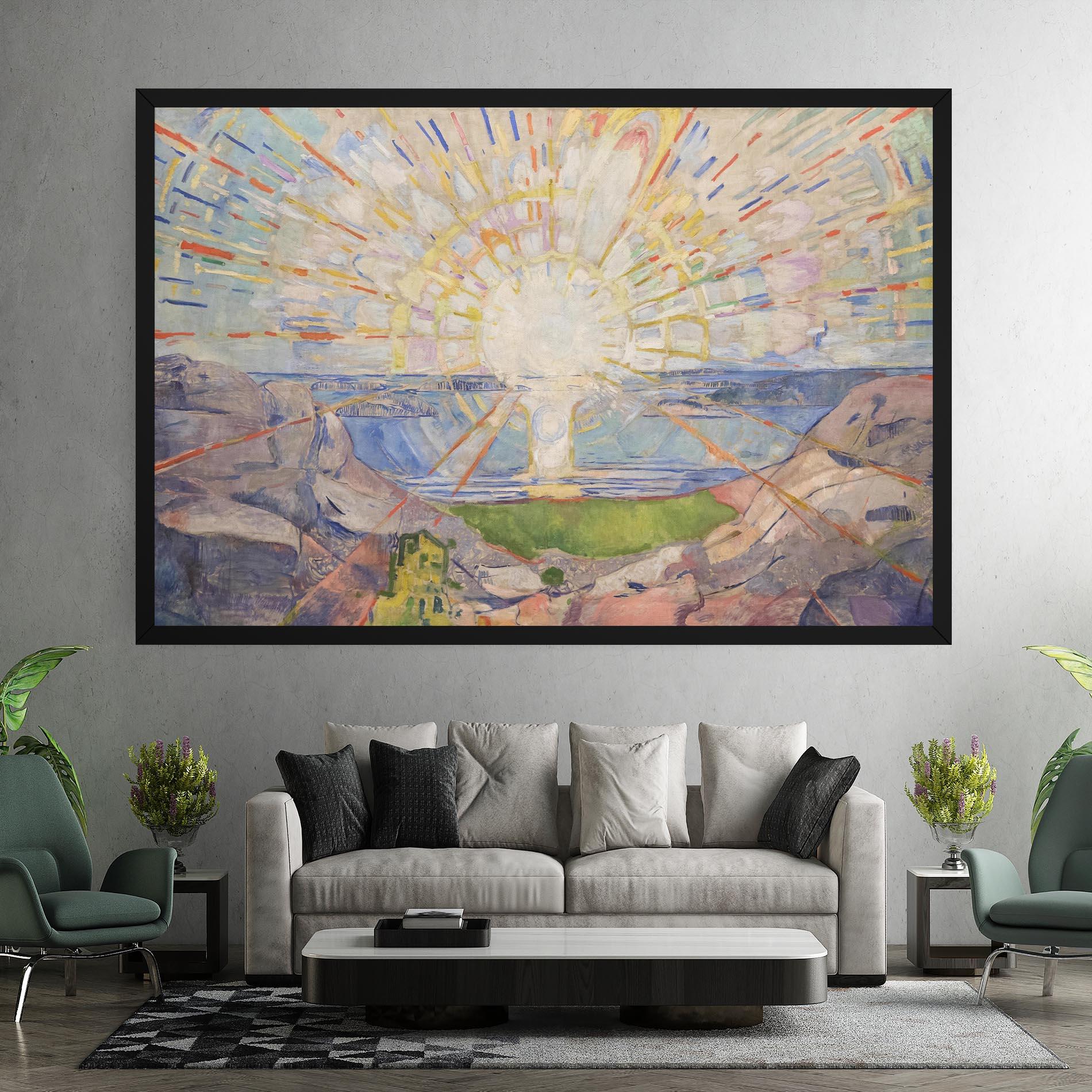 Tablou Canvas The Sun mockup 7