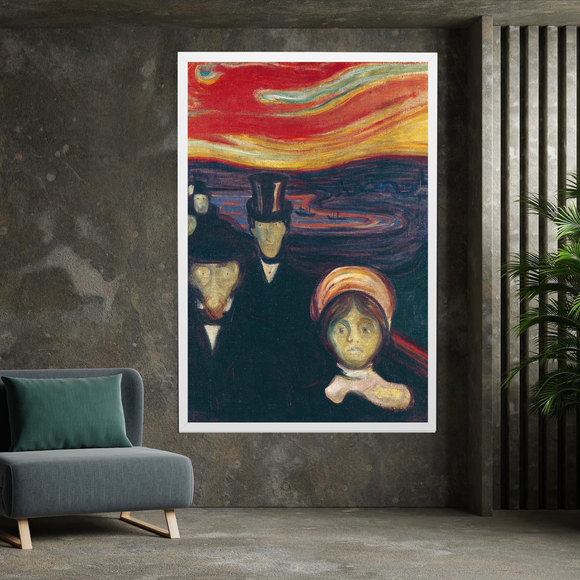 Tablou Canvas Anxiety mockup 7