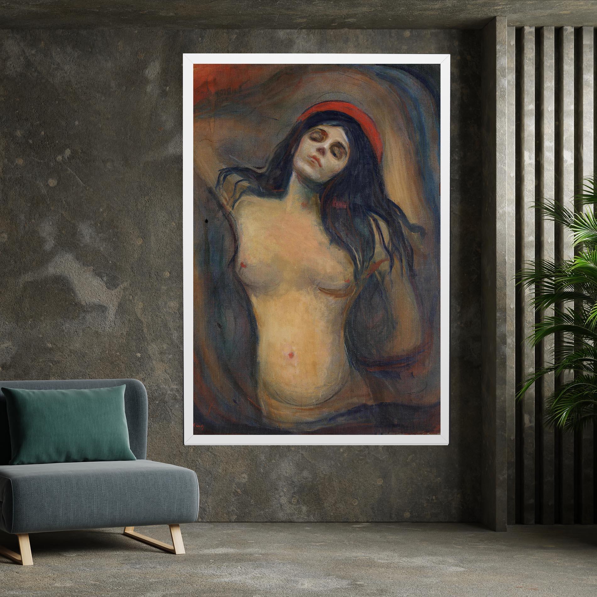 Tablou Canvas Madonna Oil Painting mockup 7
