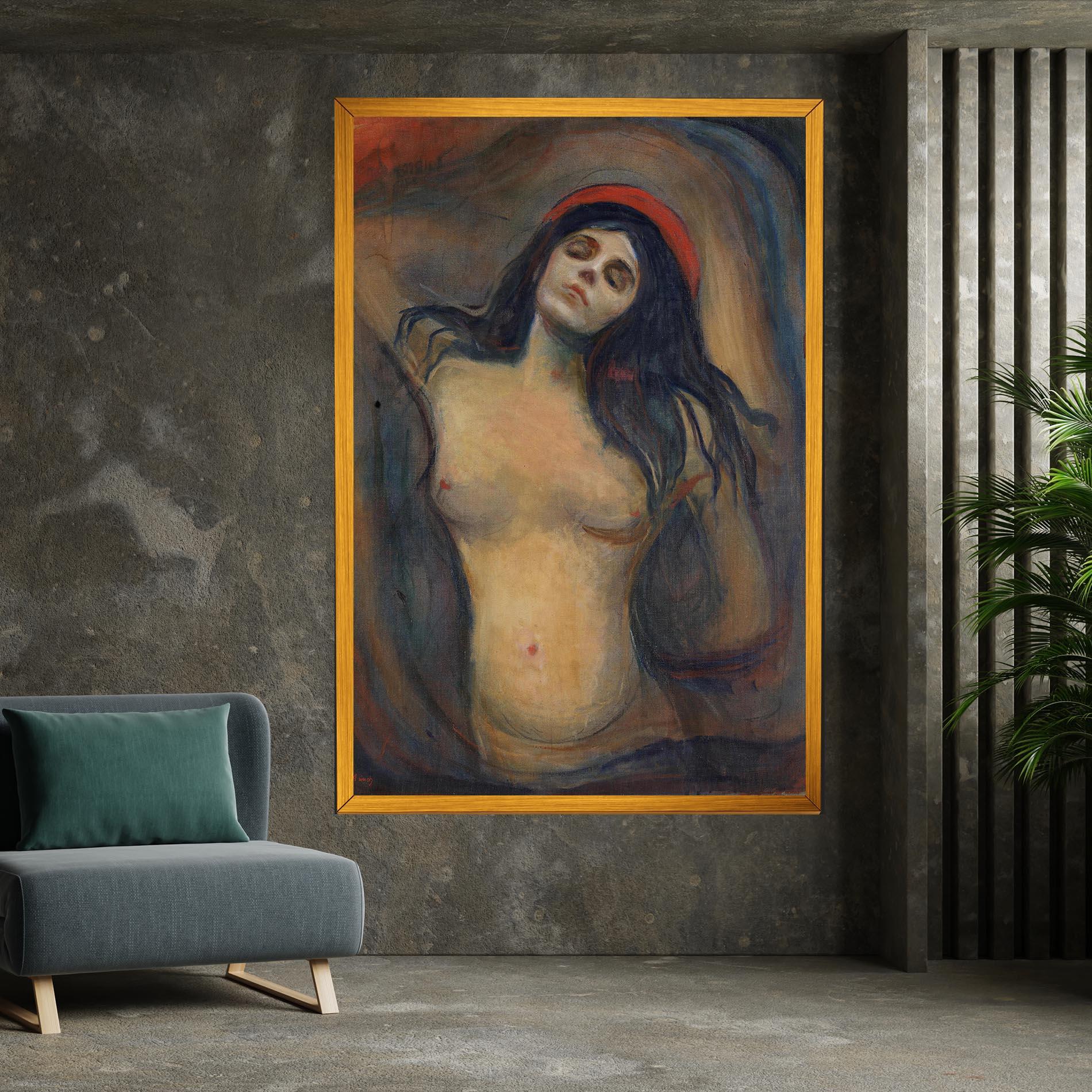 Tablou Canvas Madonna Oil Painting mockup 7