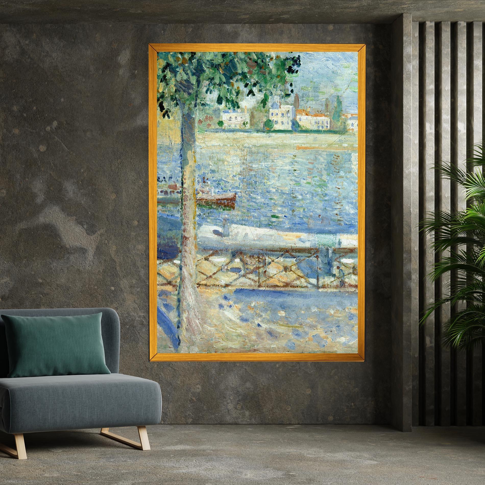 Tablou Canvas Seine At Saint mockup 7