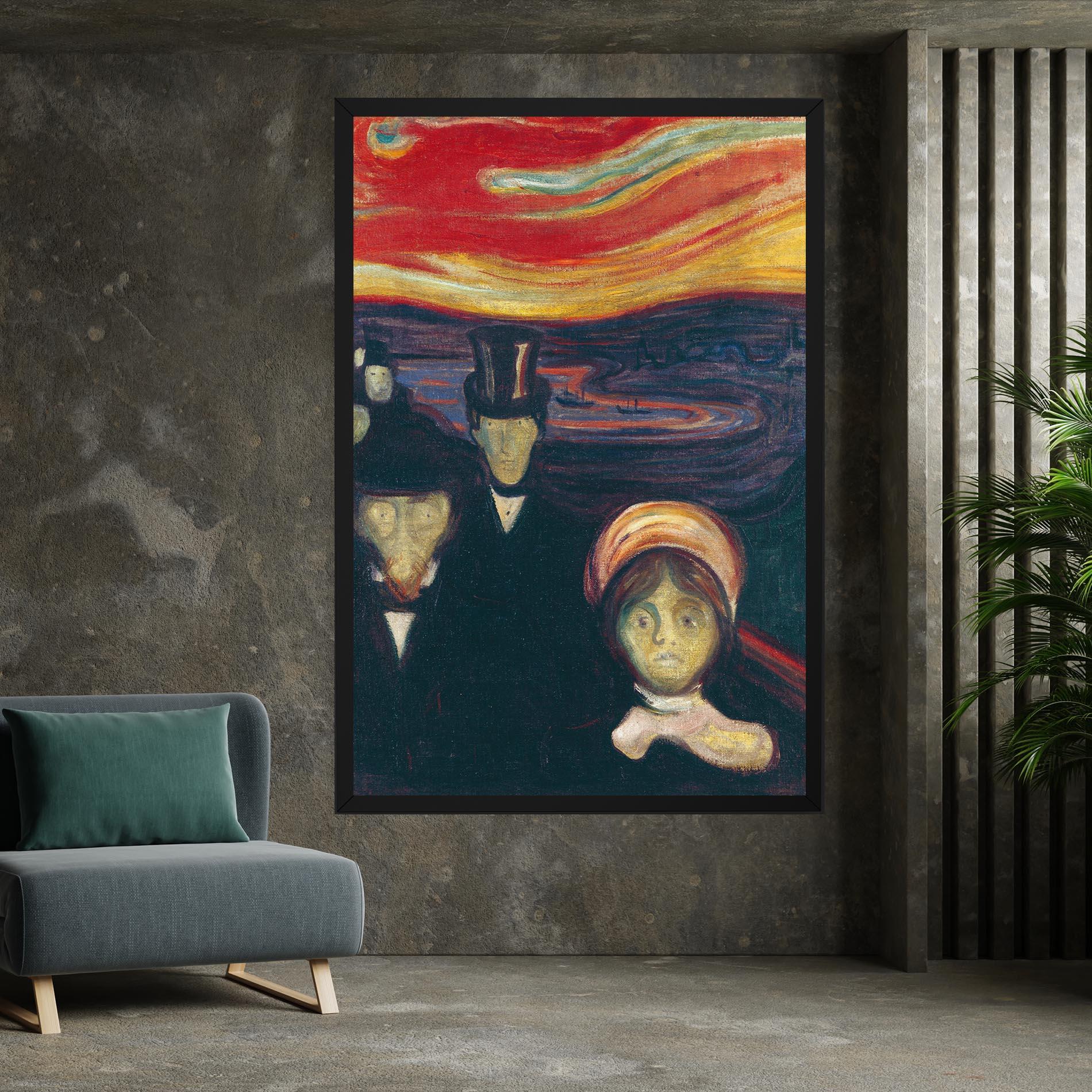 Tablou Canvas Anxiety mockup 7