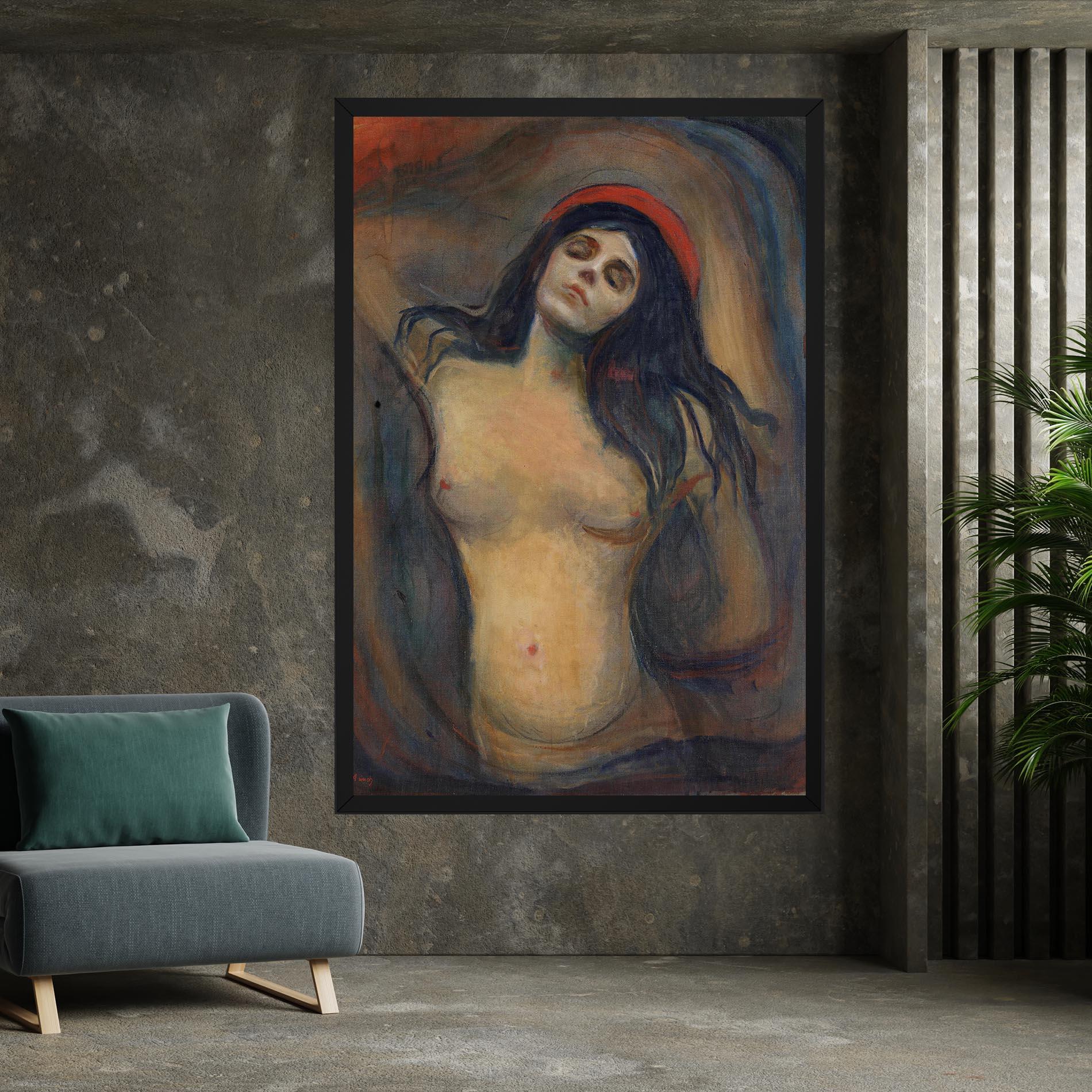 Tablou Canvas Madonna Oil Painting mockup 7