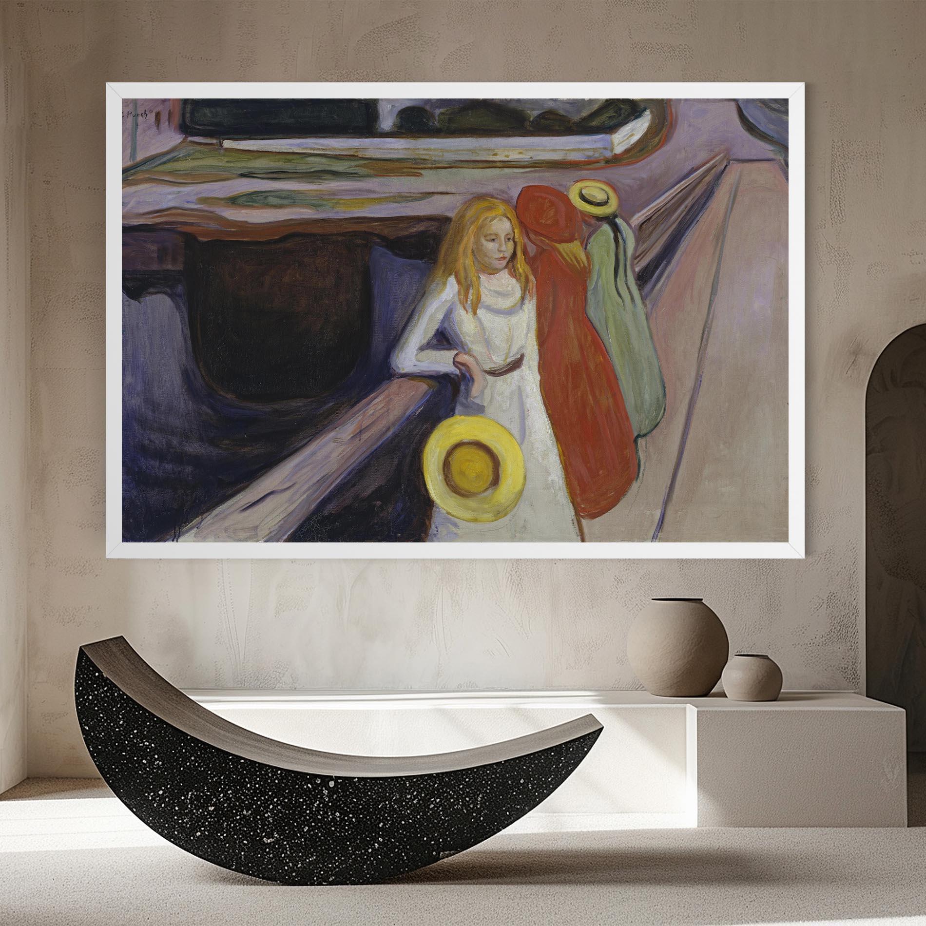 Tablou Canvas Bridge Girls mockup 8