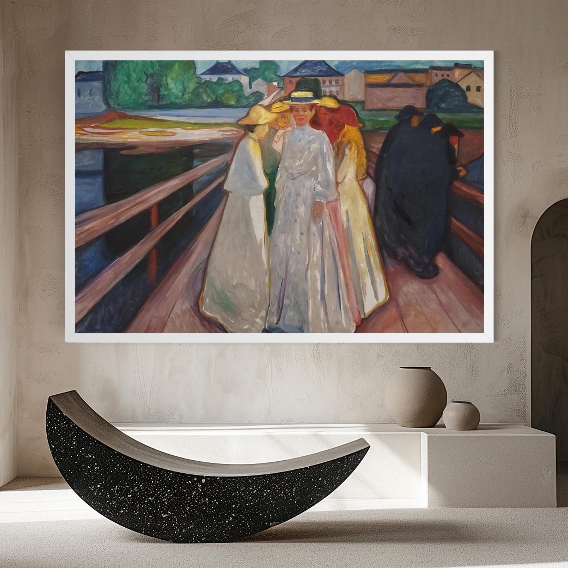 Tablou Canvas Munch Art mockup 8