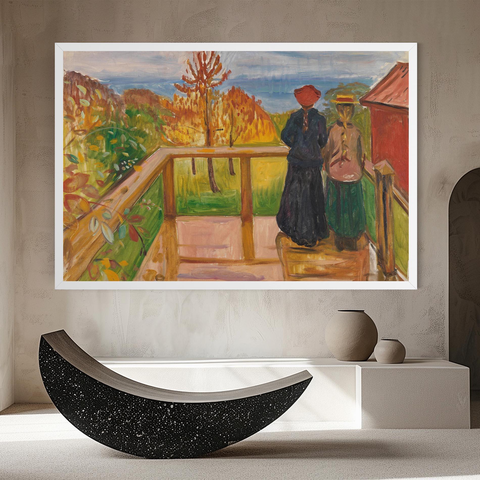 Tablou Canvas On The Veranda mockup 8