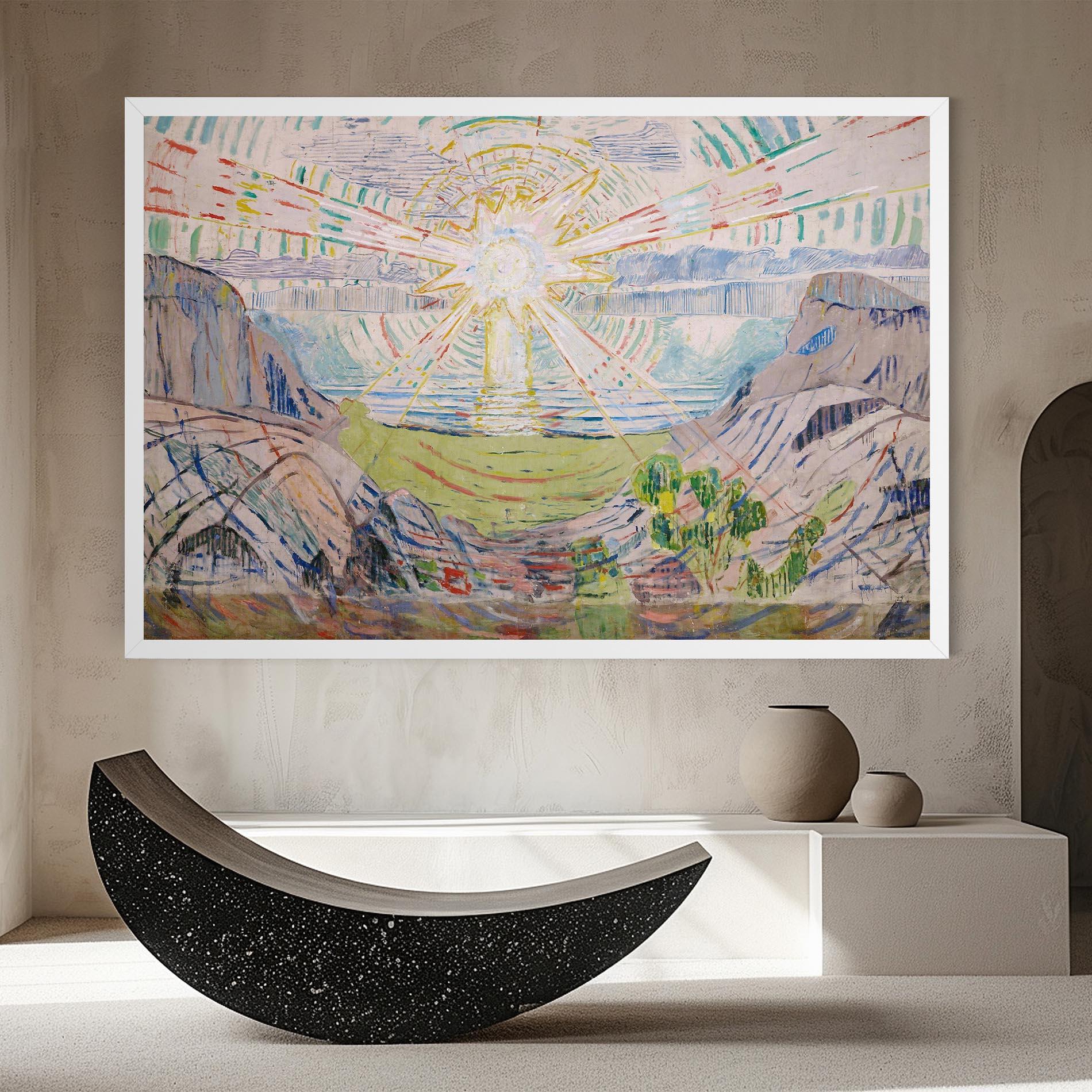 Tablou Canvas The Sun Art mockup 8