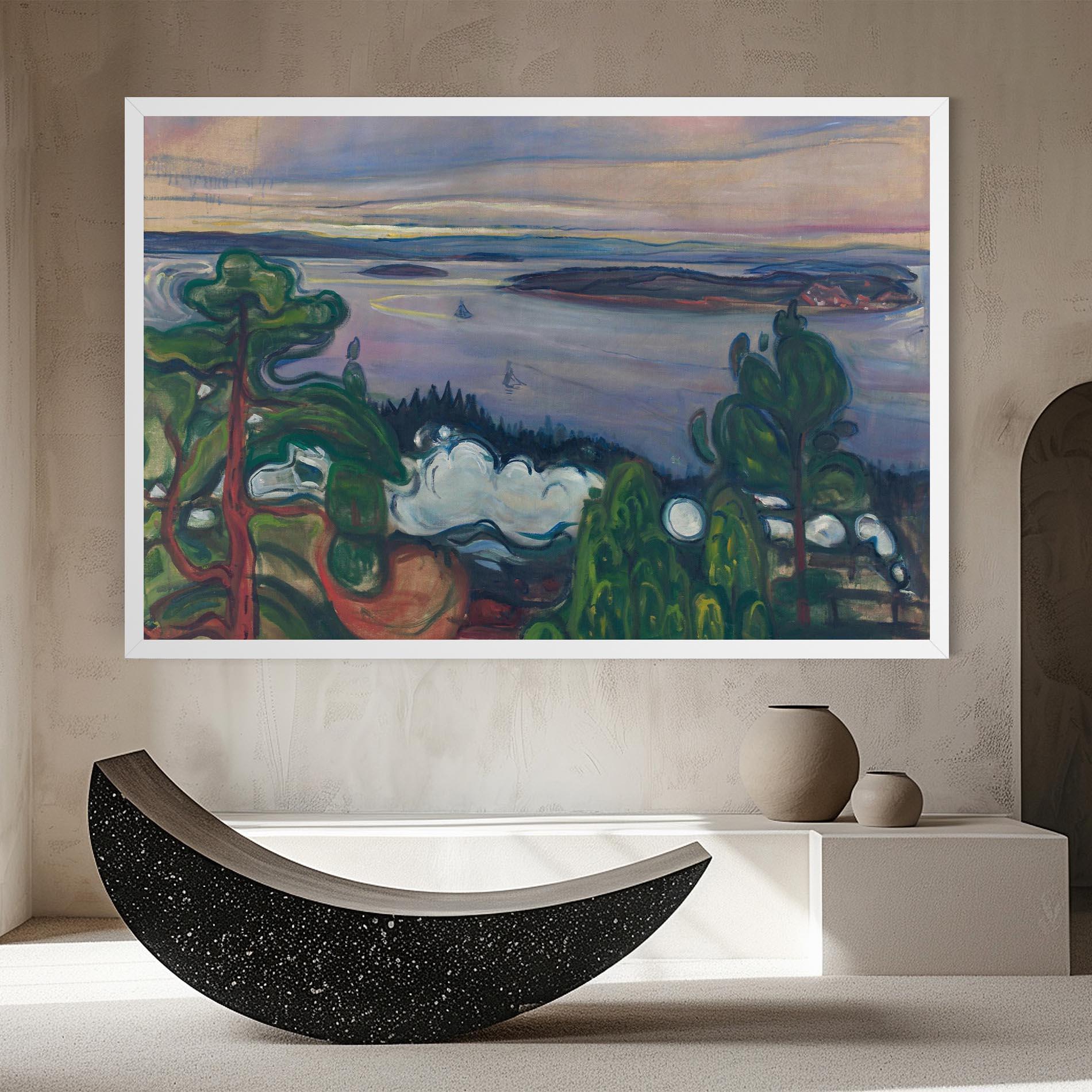 Tablou Canvas Train Smoke mockup 8