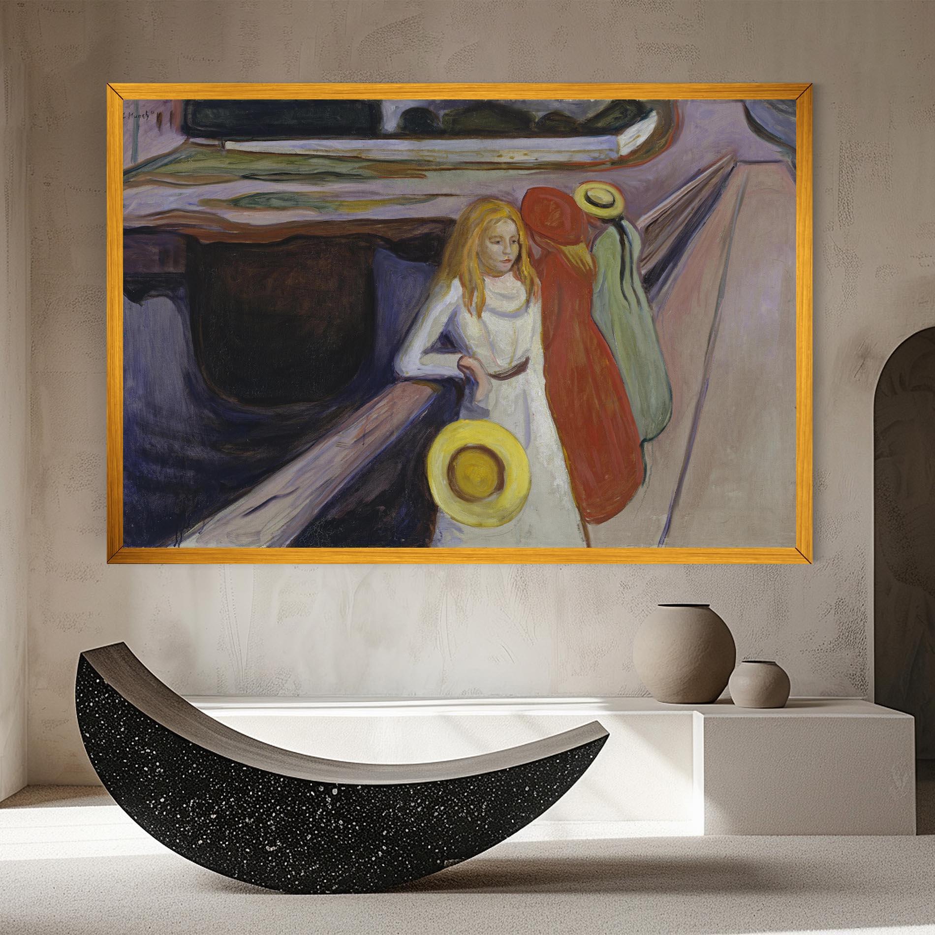 Tablou Canvas Bridge Girls mockup 8