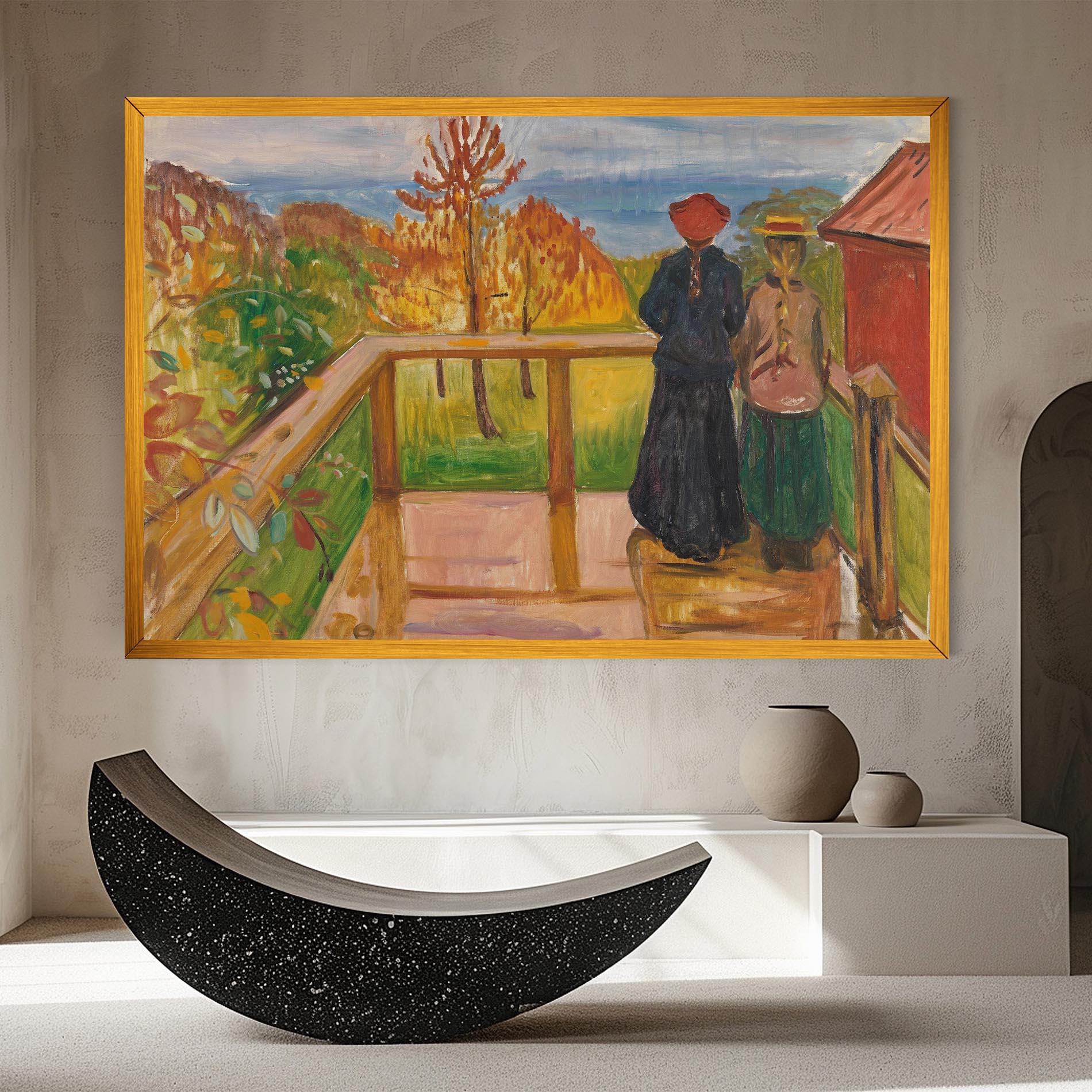 Tablou Canvas On The Veranda mockup 8