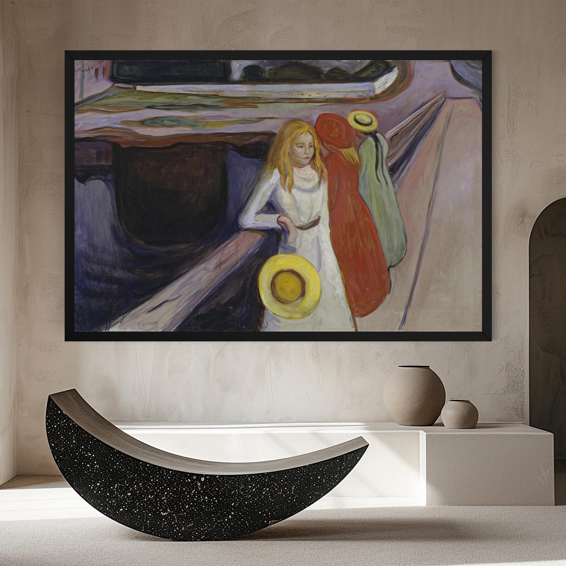 Tablou Canvas Bridge Girls mockup 8