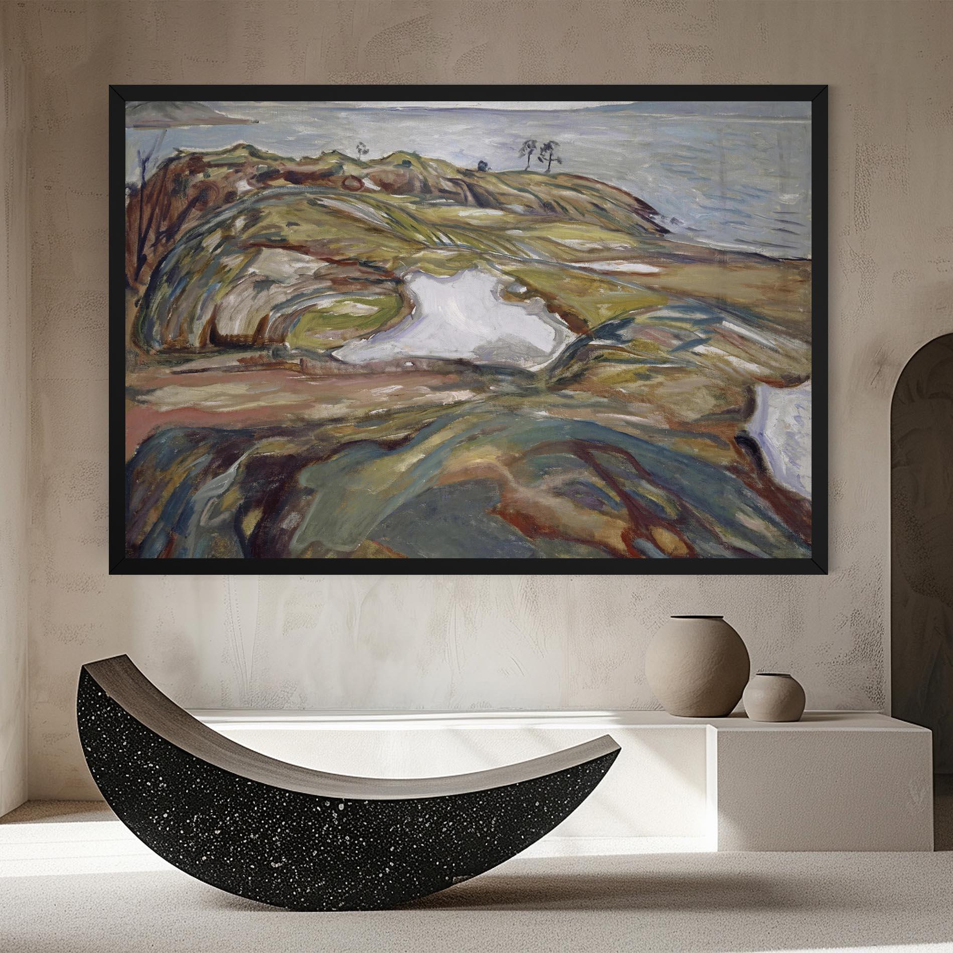 Tablou Canvas Coastal Landscape mockup 8