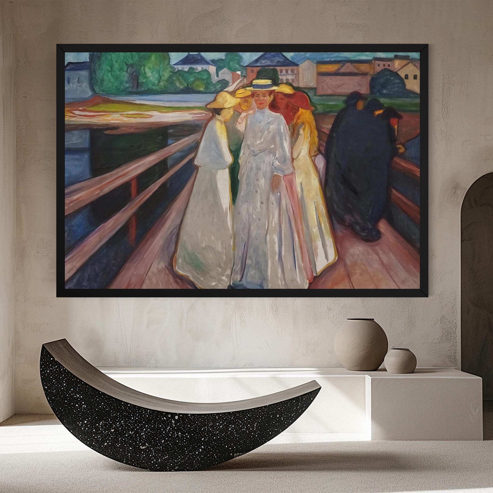 Tablou Canvas Munch Art mockup 8