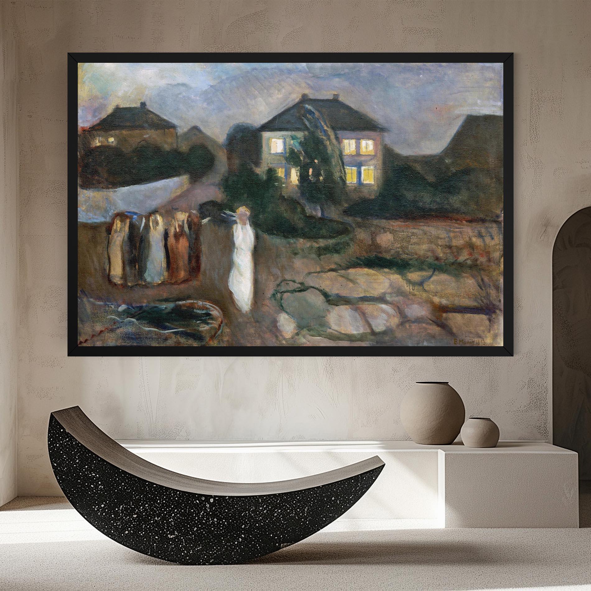 Tablou Canvas The Storm mockup 8