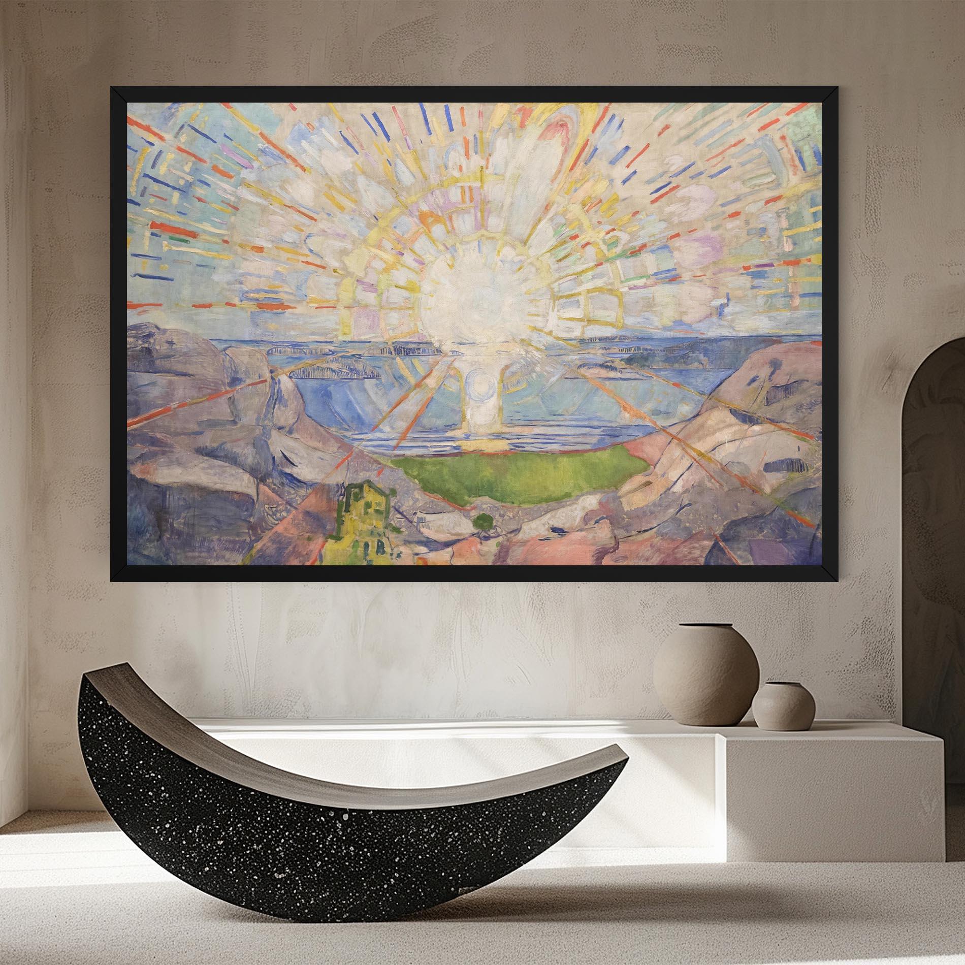 Tablou Canvas The Sun mockup 8