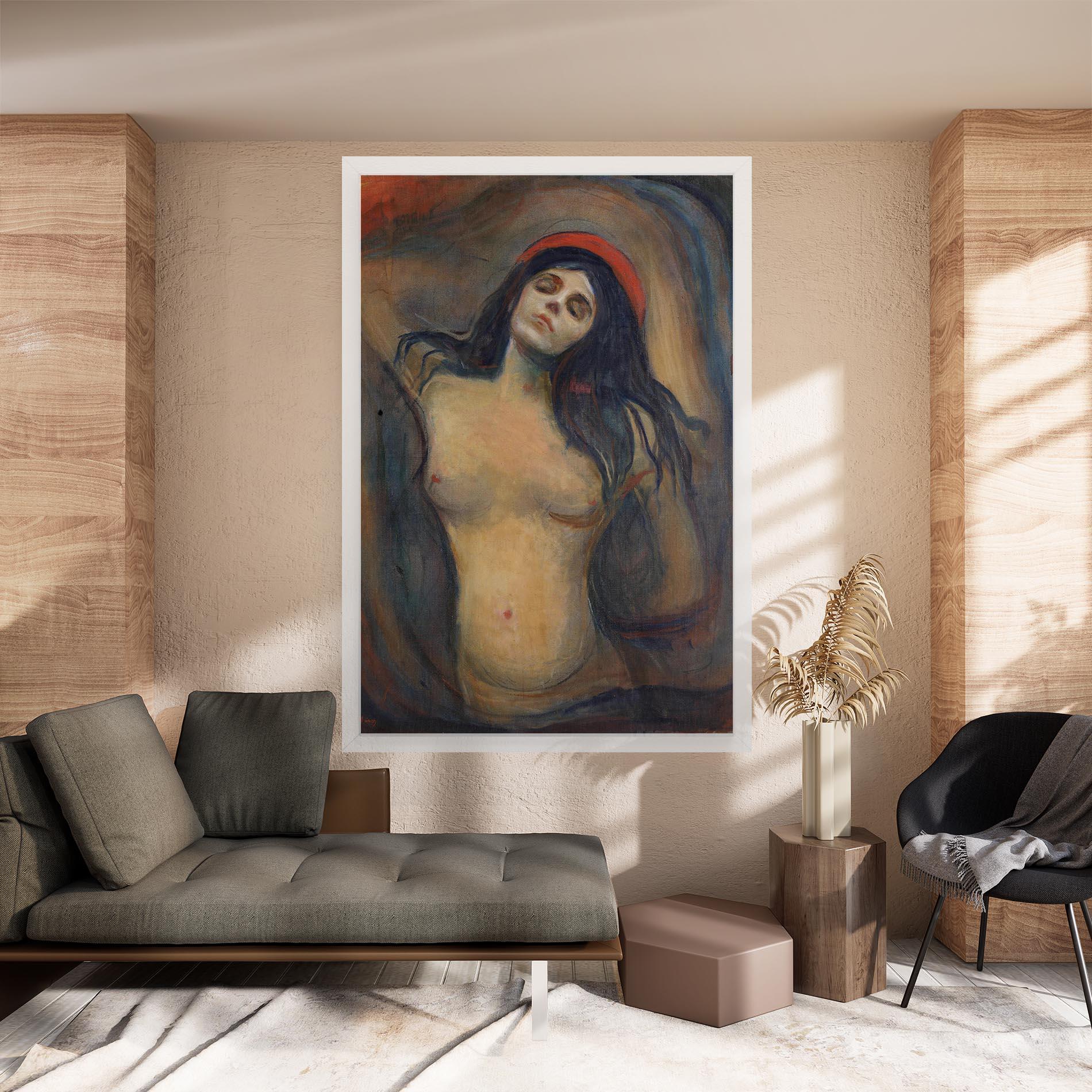 Tablou Canvas Madonna Oil Painting mockup 8
