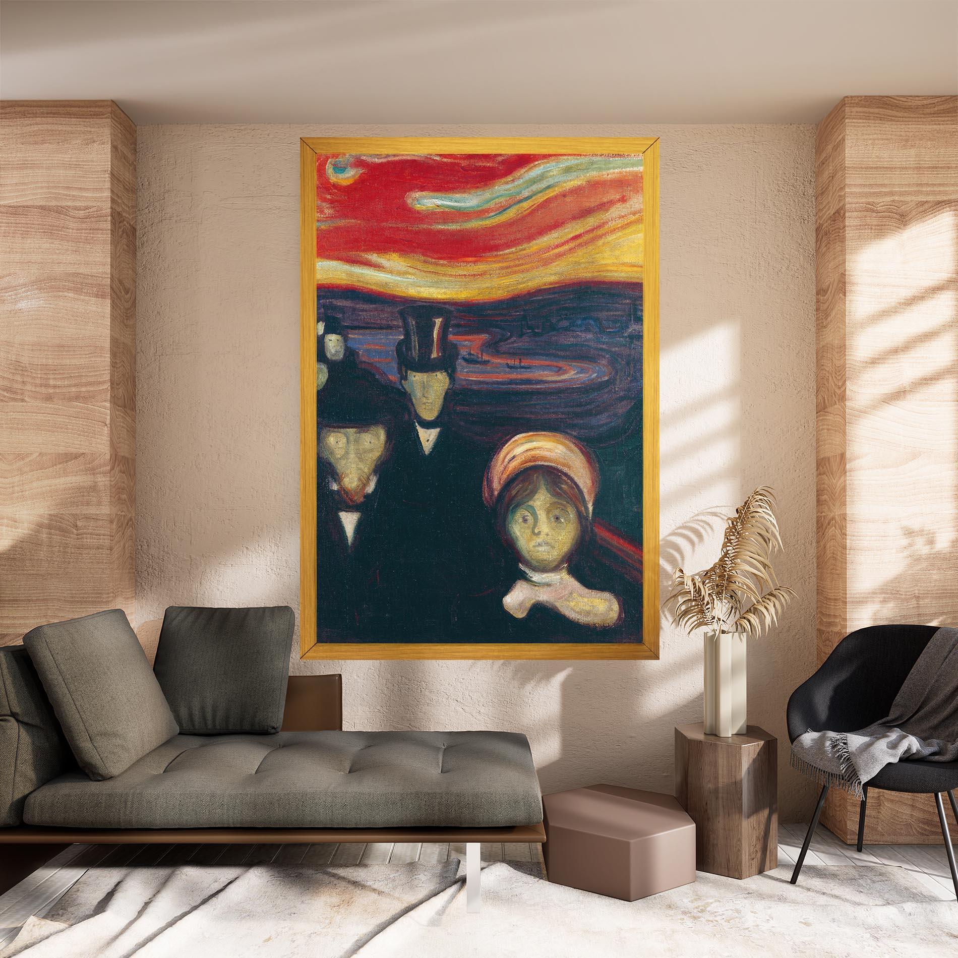 Tablou Canvas Anxiety mockup 8