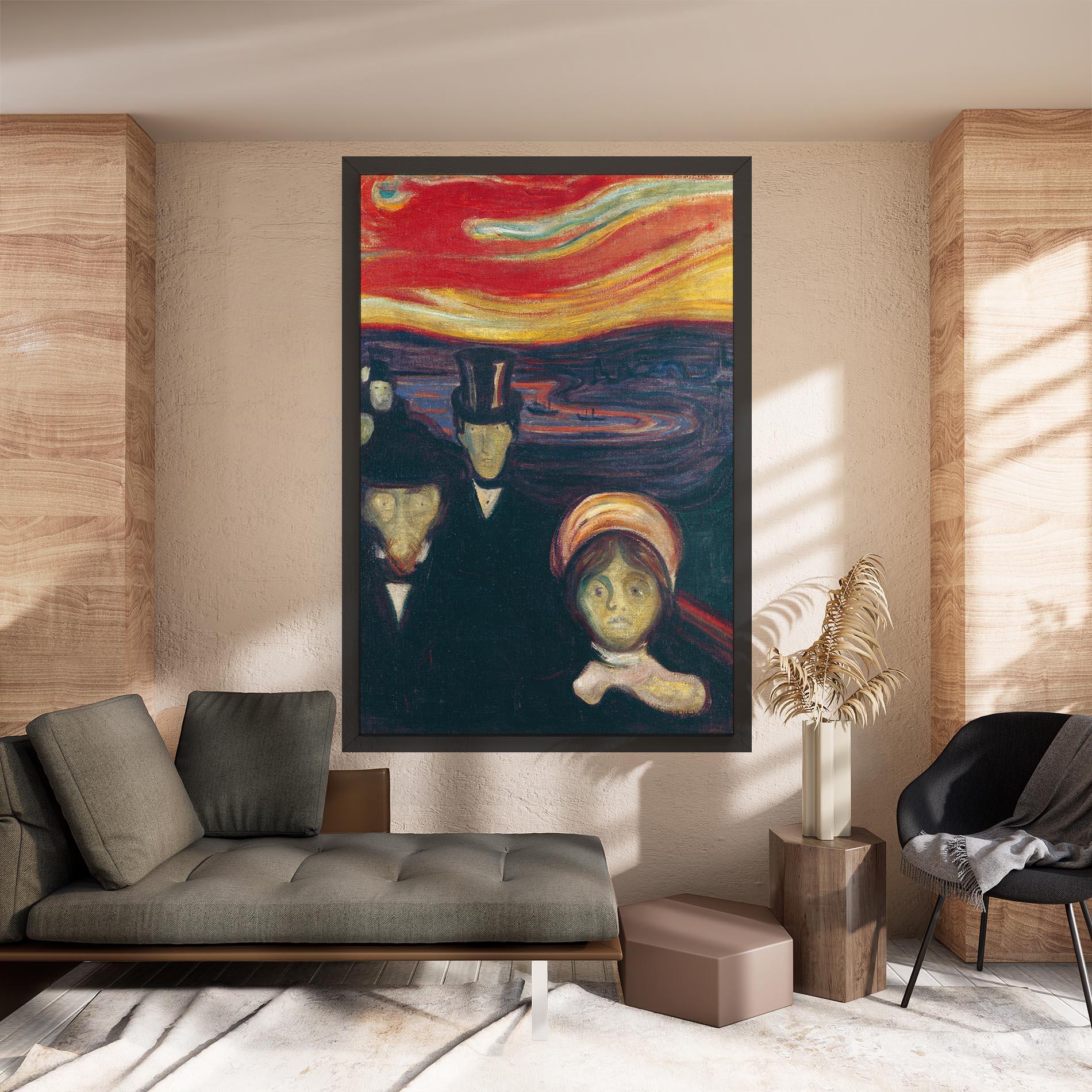 Tablou Canvas Anxiety mockup 8