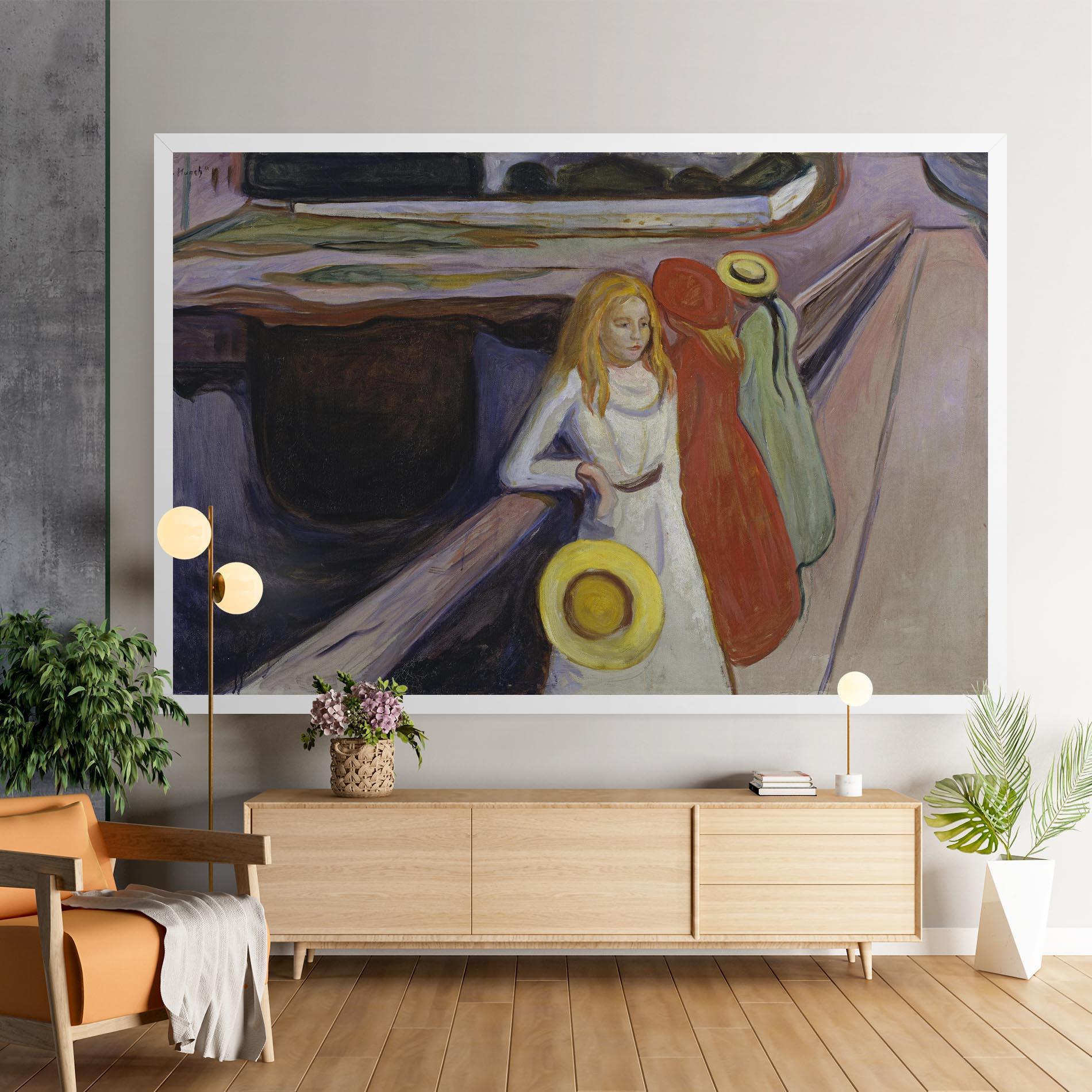 Tablou Canvas Bridge Girls mockup 9