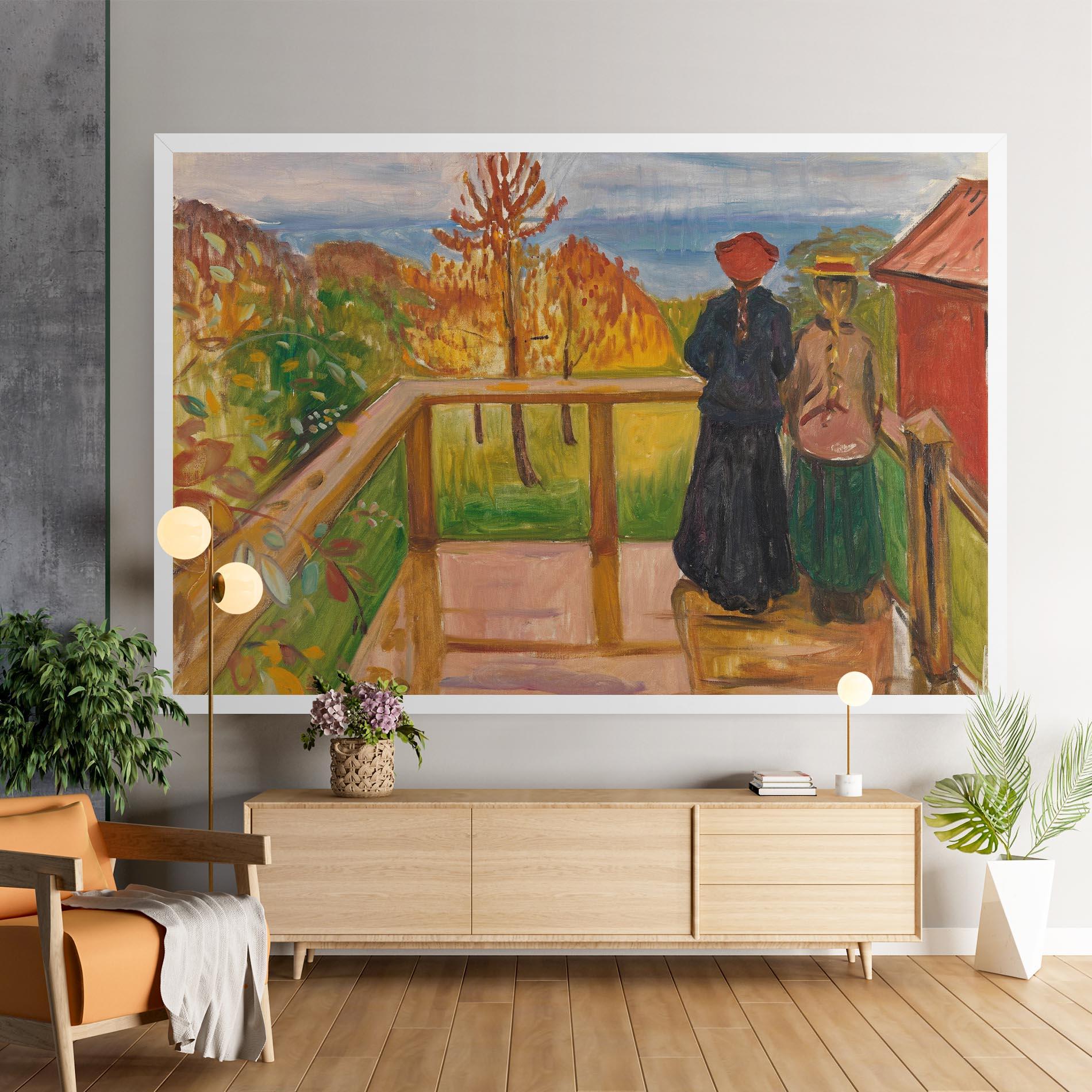 Tablou Canvas On The Veranda mockup 9