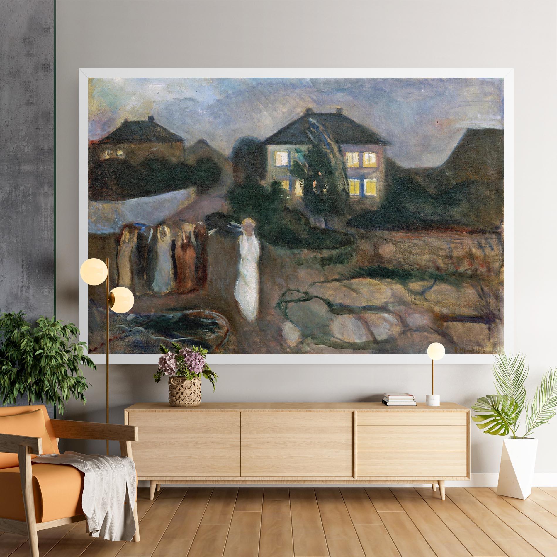 Tablou Canvas The Storm mockup 9