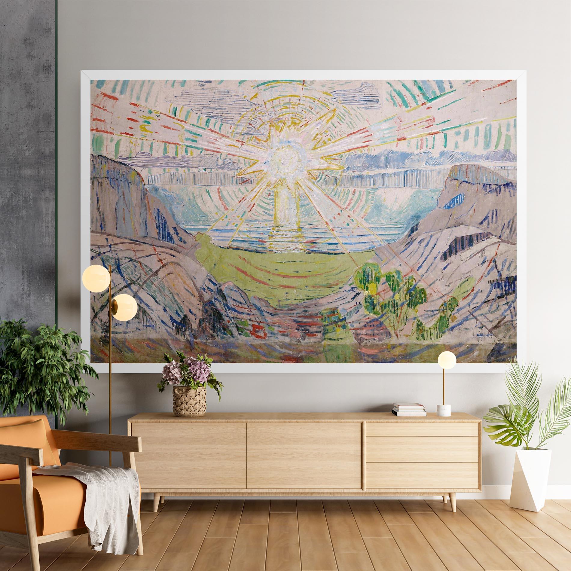 Tablou Canvas The Sun Art mockup 9