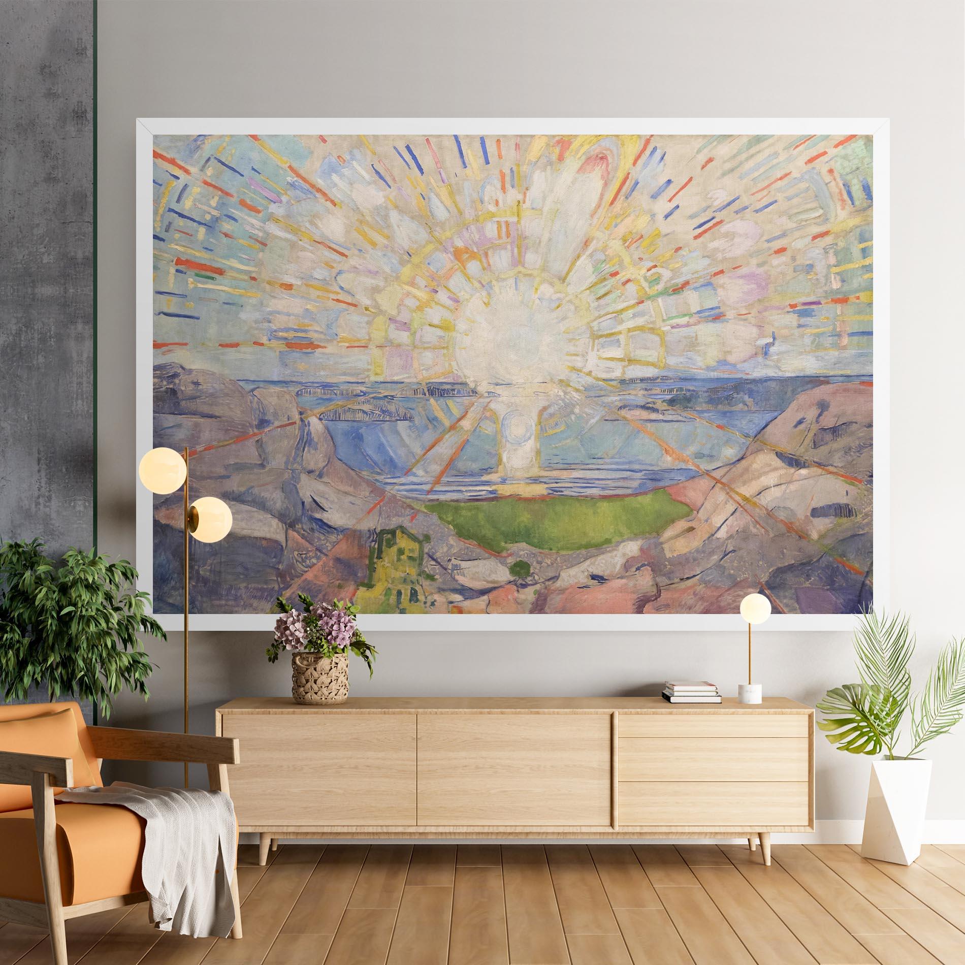 Tablou Canvas The Sun mockup 9