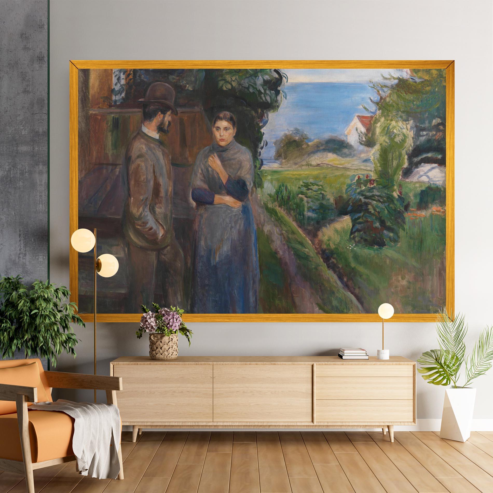 Tablou Canvas Evening Passion mockup 9