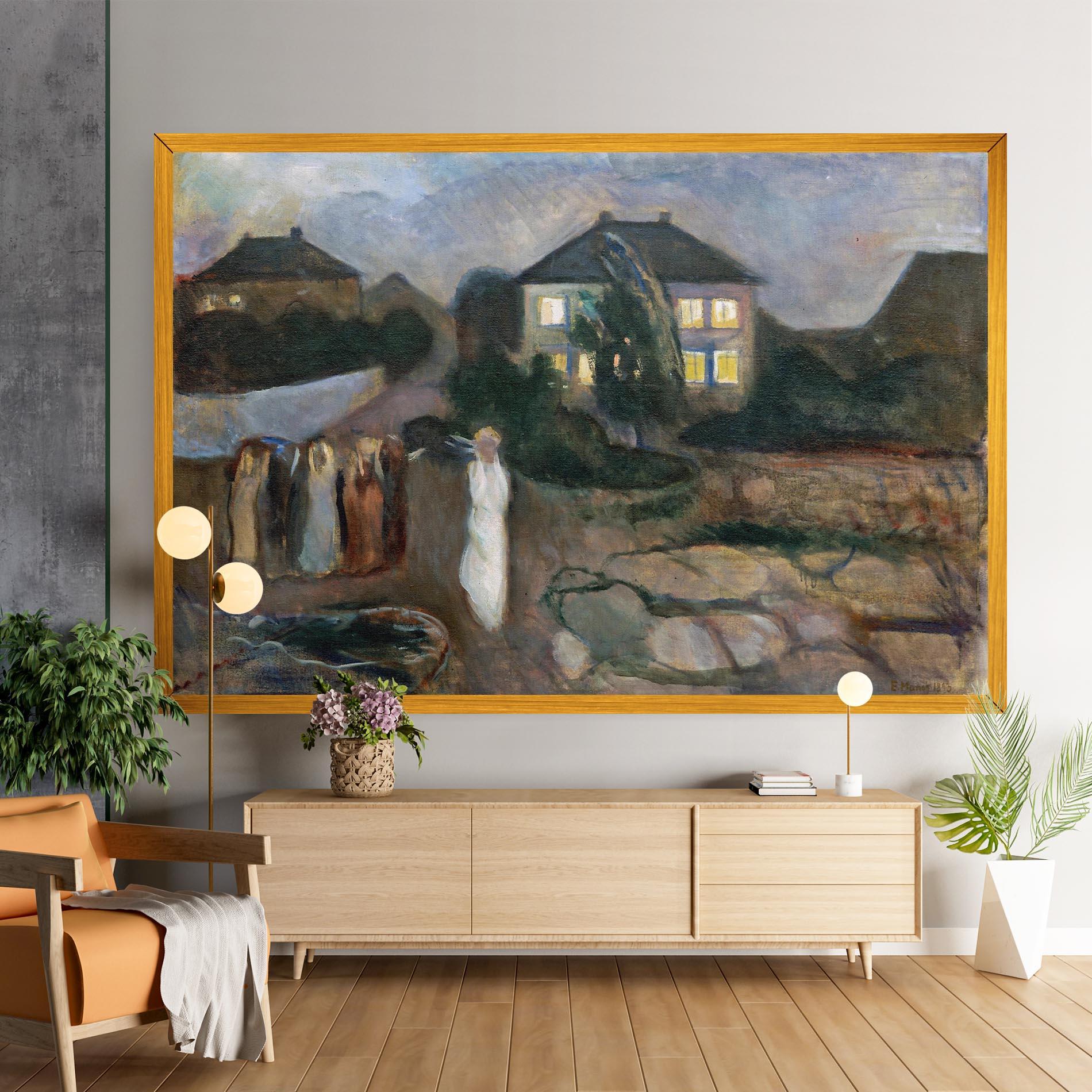 Tablou Canvas The Storm mockup 9