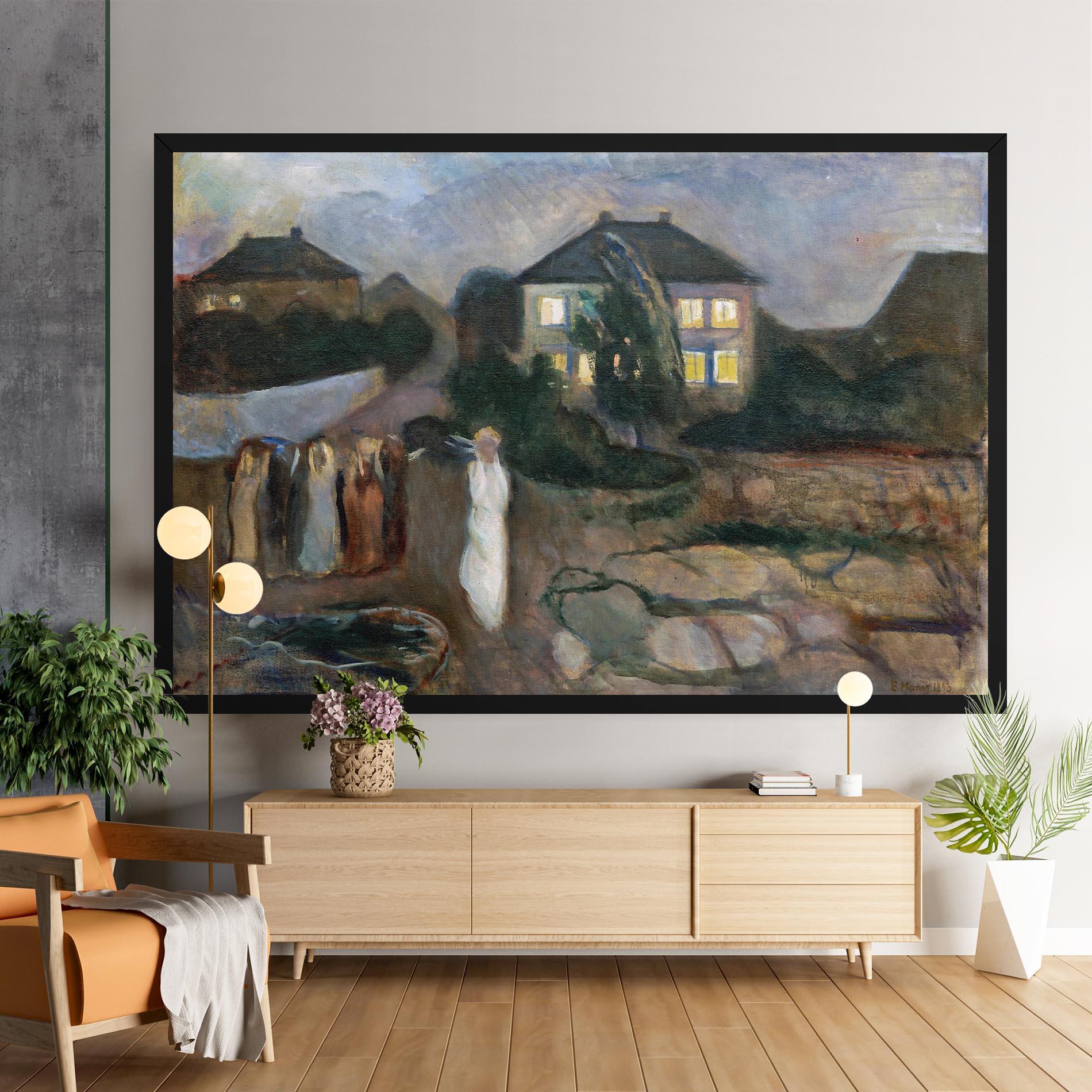 Tablou Canvas The Storm mockup 9