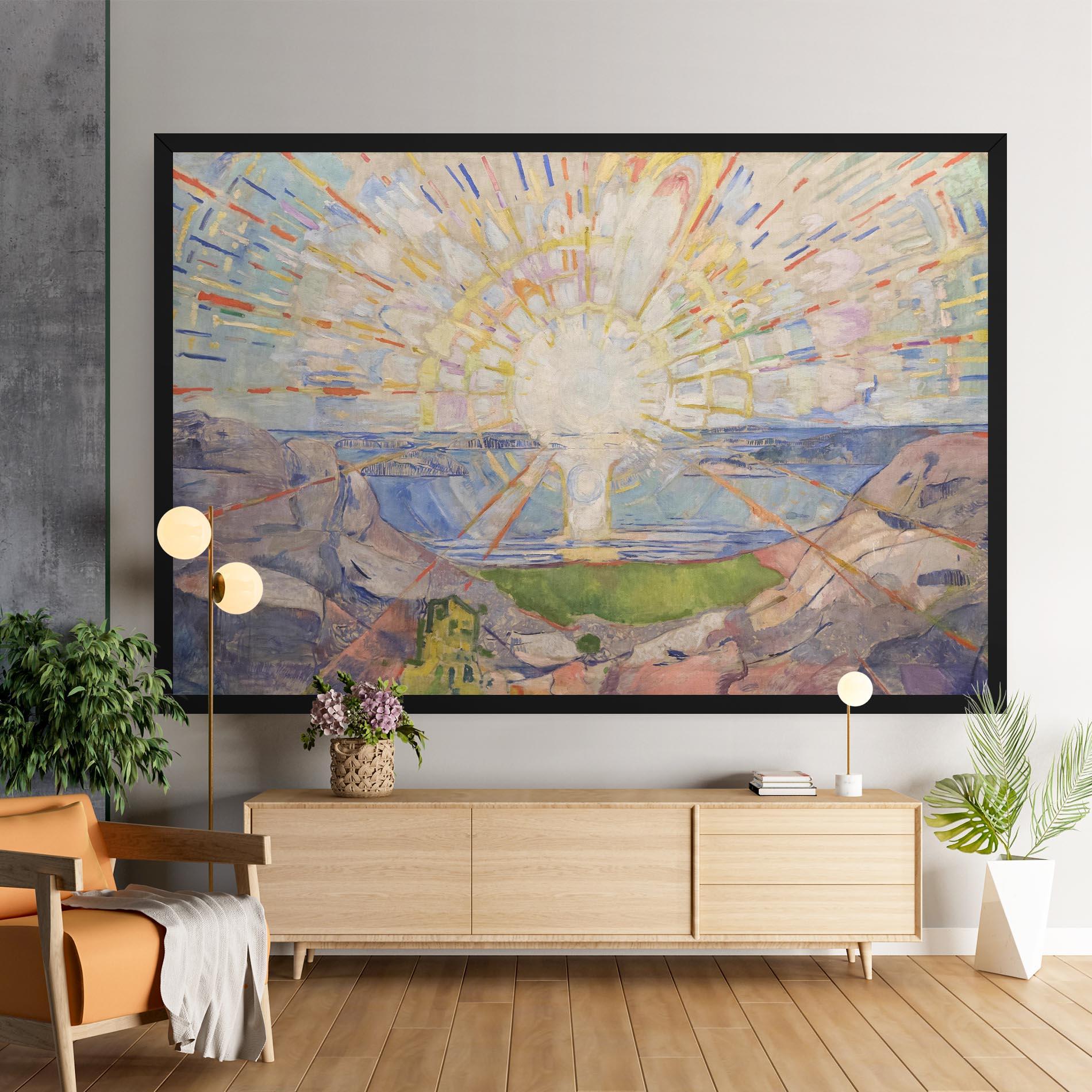 Tablou Canvas The Sun mockup 9