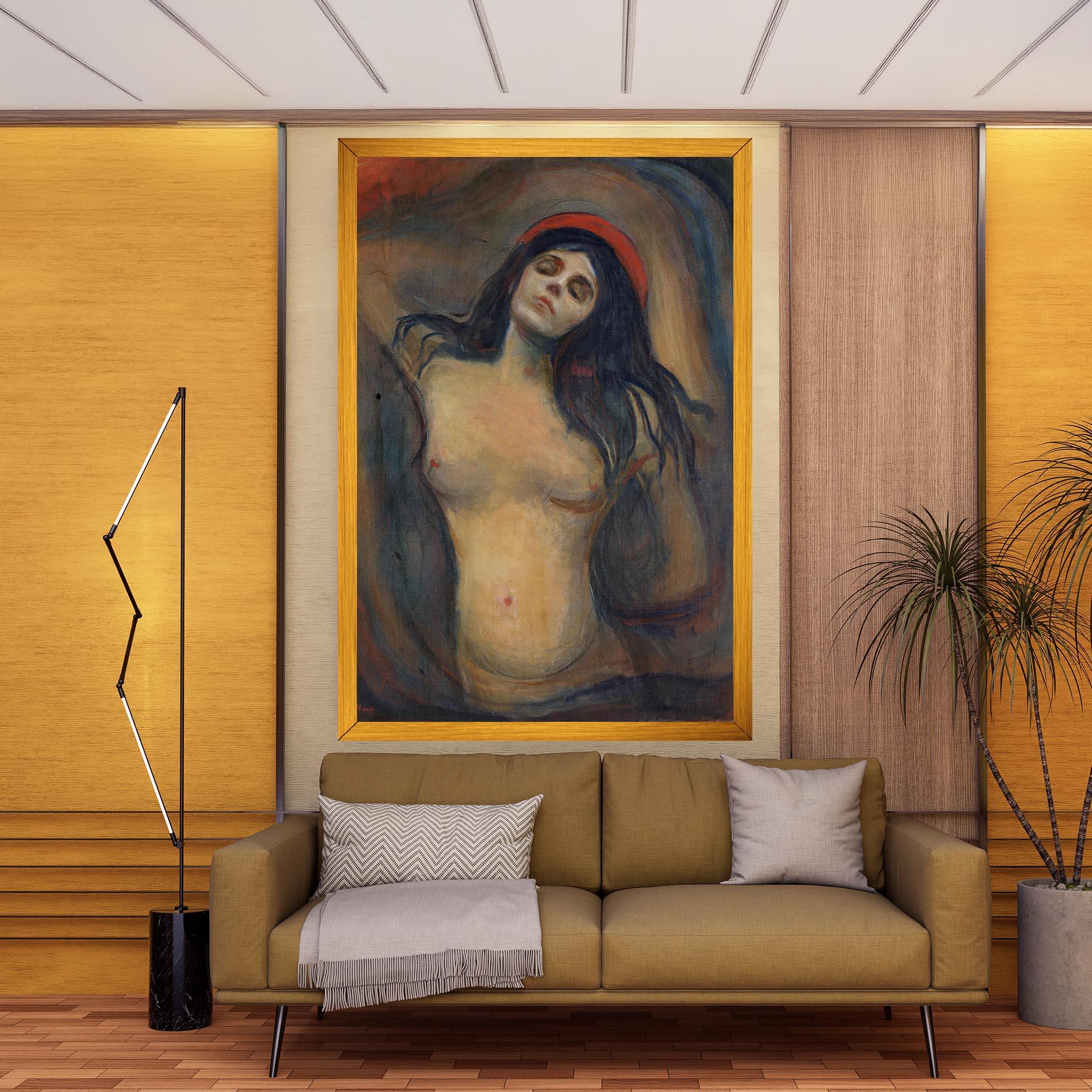 Tablou Canvas Madonna Oil Painting mockup 9
