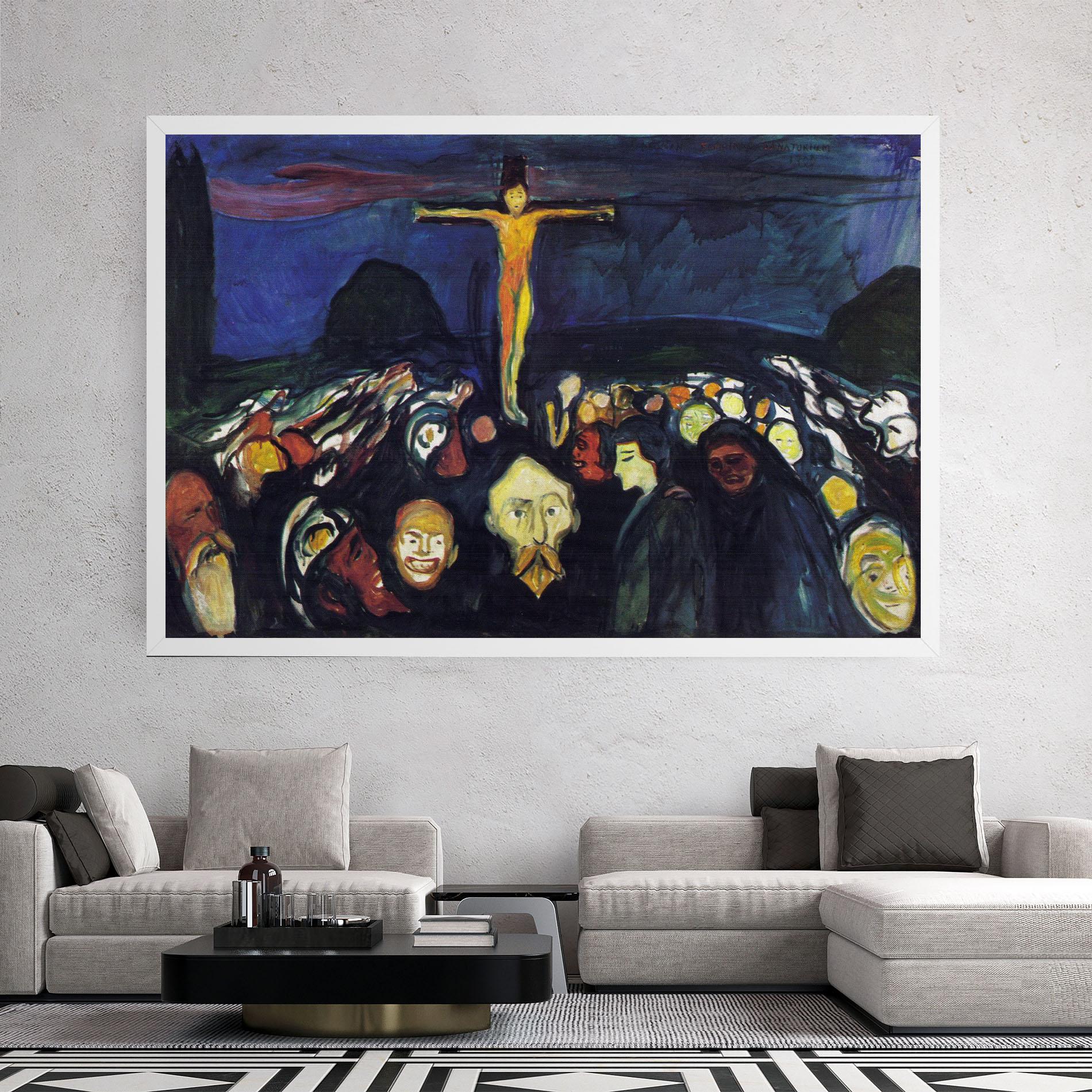 Tablou Canvas Golgotha mockup 2