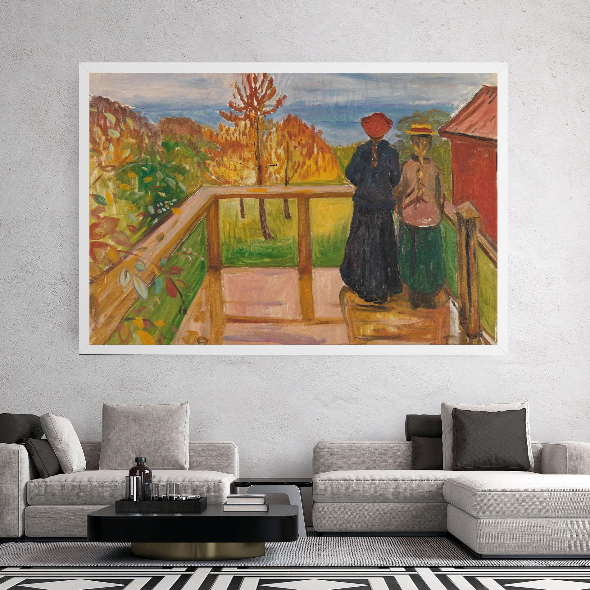 Tablou Canvas On The Veranda mockup 2