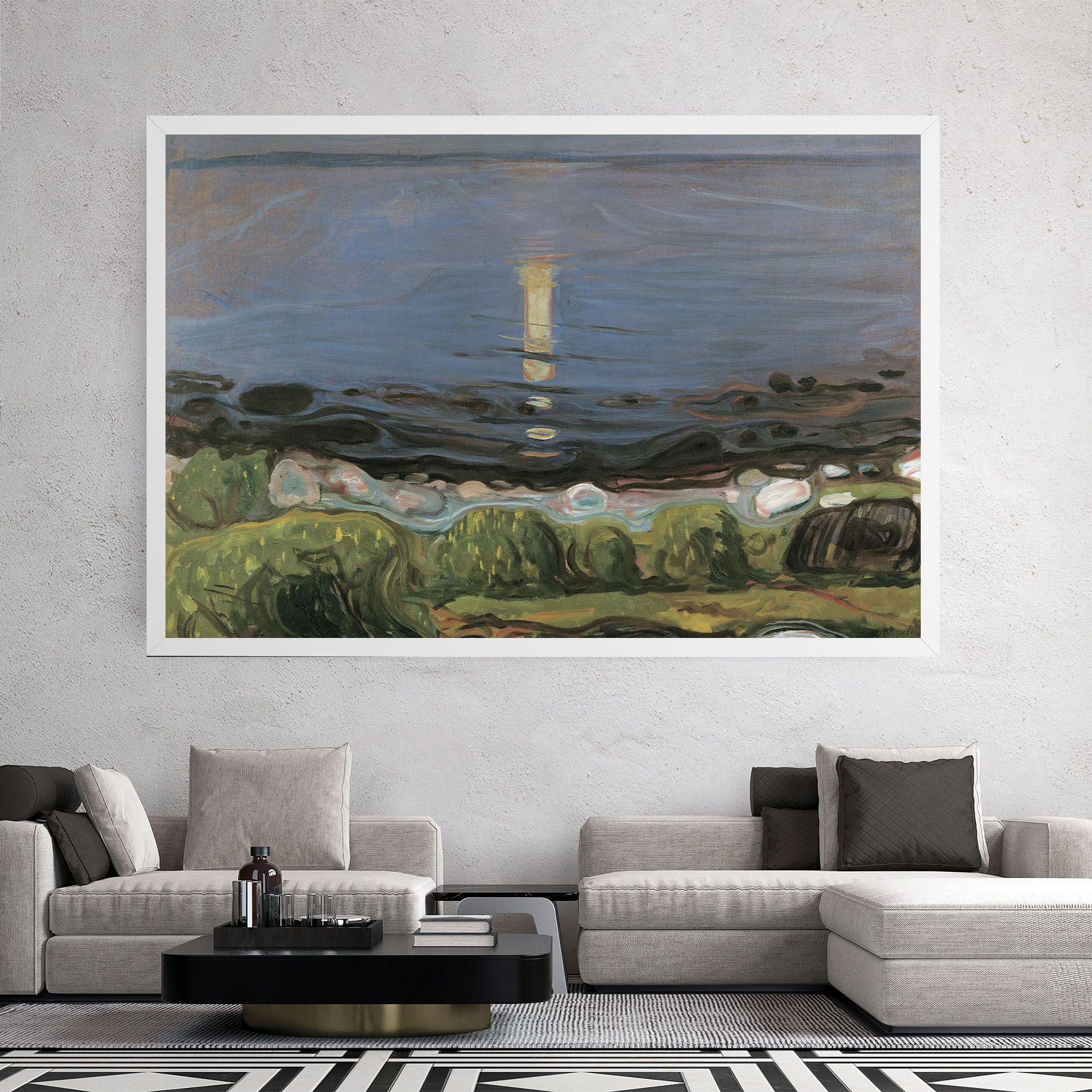 Summer Night Beach mockup 2