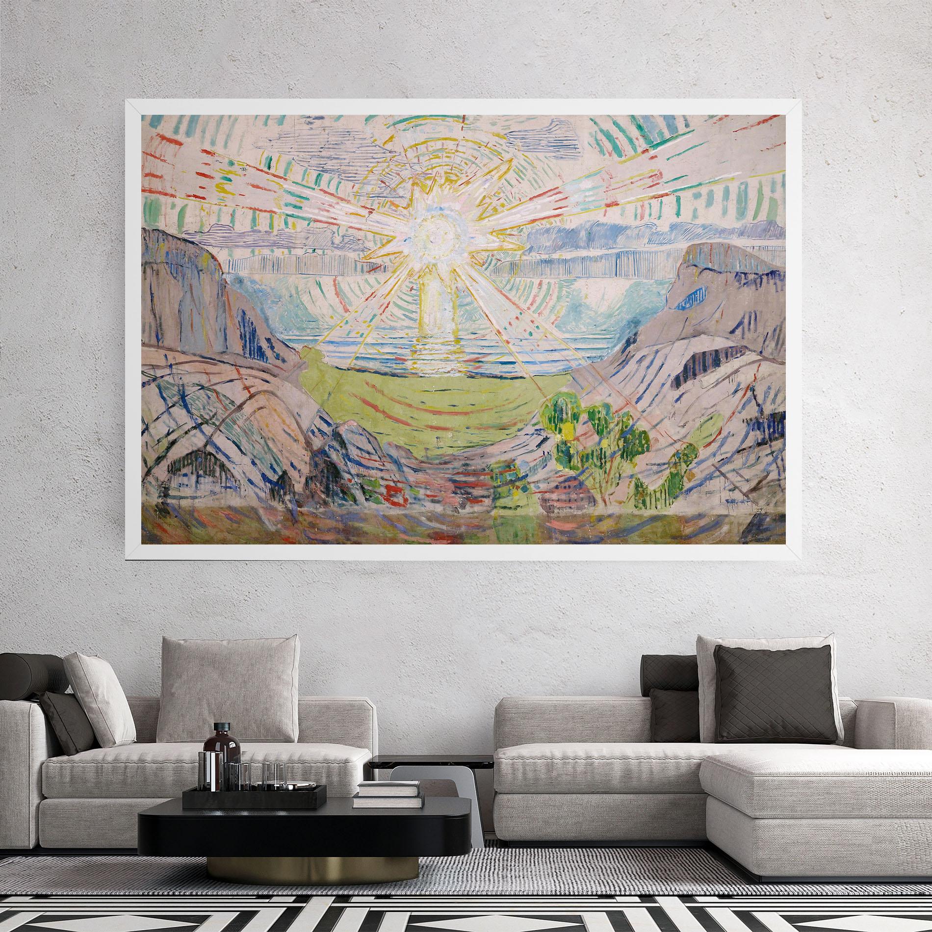 Tablou Canvas The Sun Art mockup 2