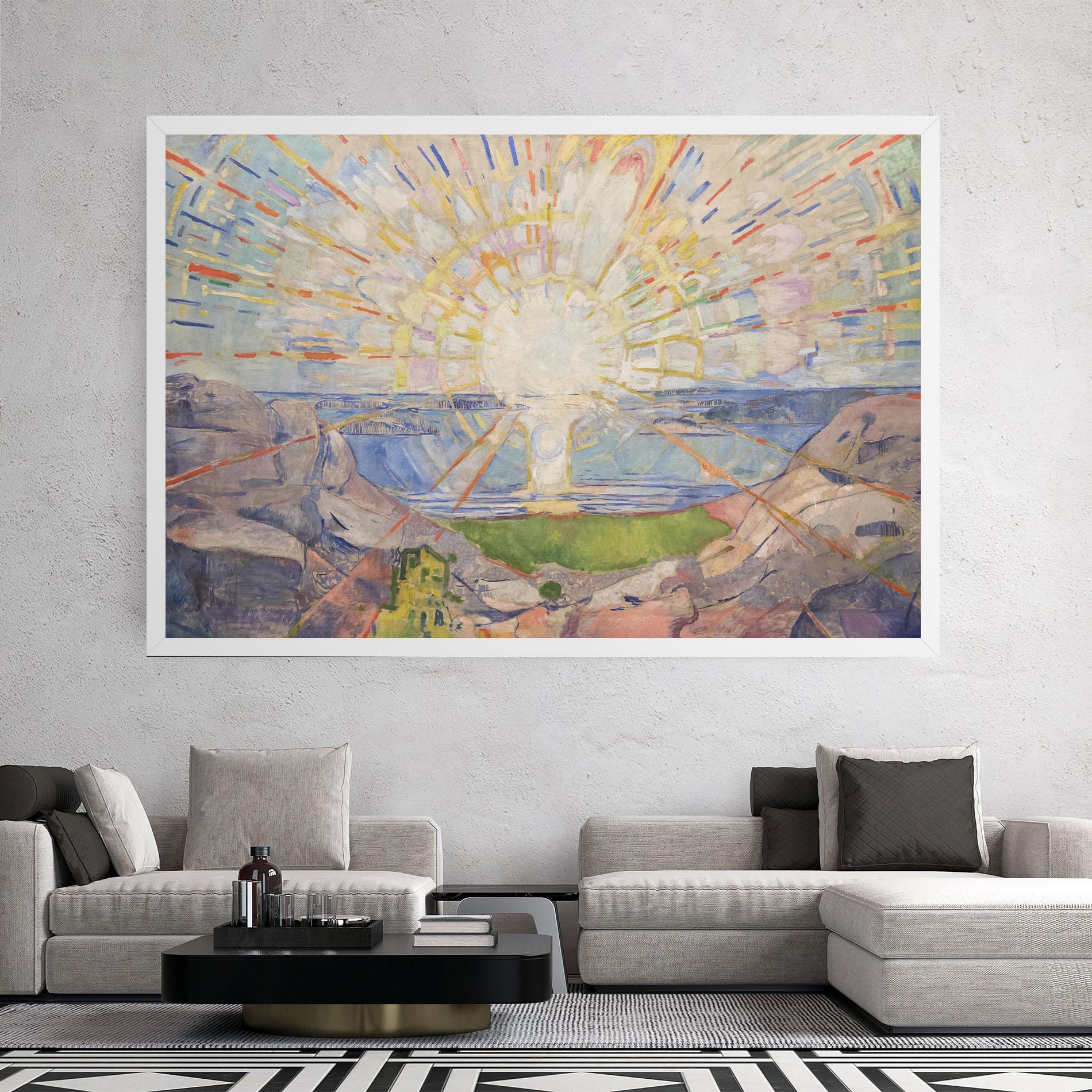 Tablou Canvas The Sun mockup 2