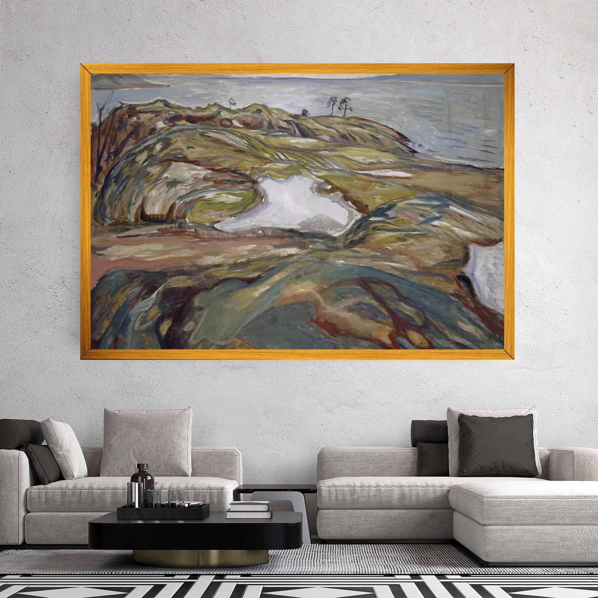 Tablou Canvas Coastal Landscape mockup 2